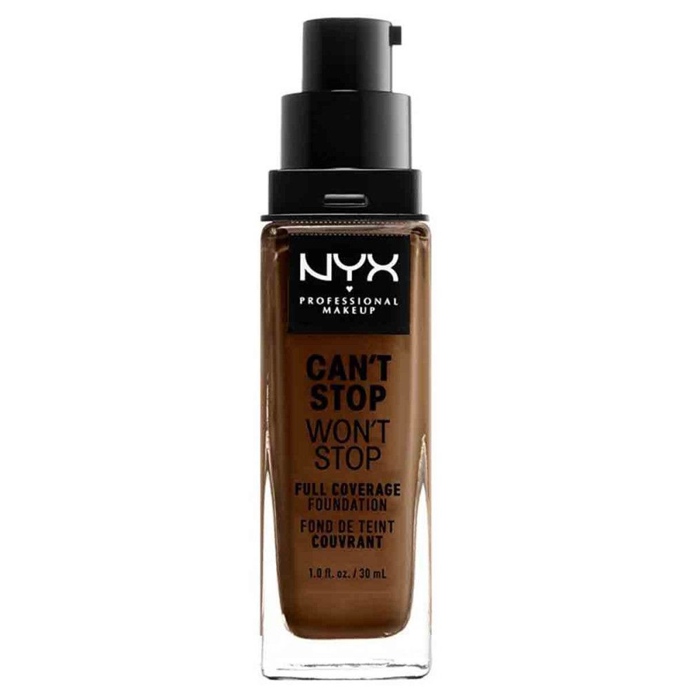 nyx Professional Makeup Can't Stop Won't Stop Full Coverage Foundation Walnut