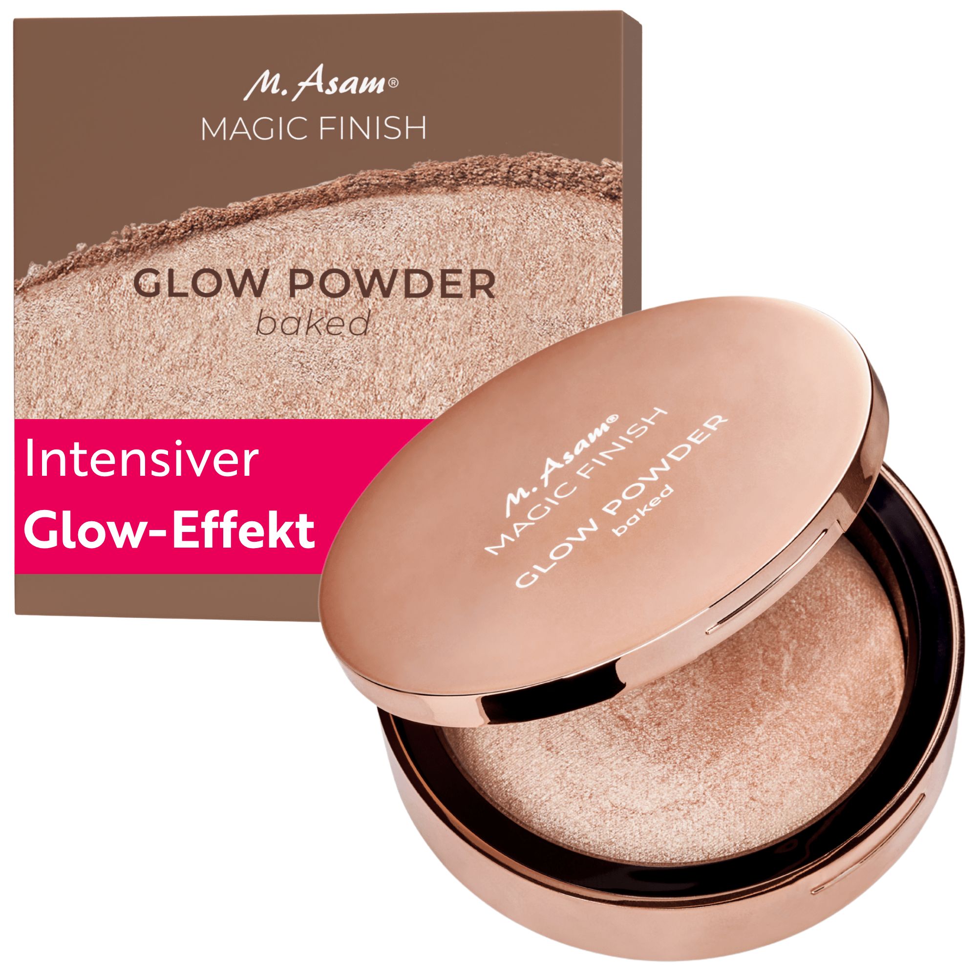 M Asam, Glow Powder Baked Highlighter Super Power 7 g