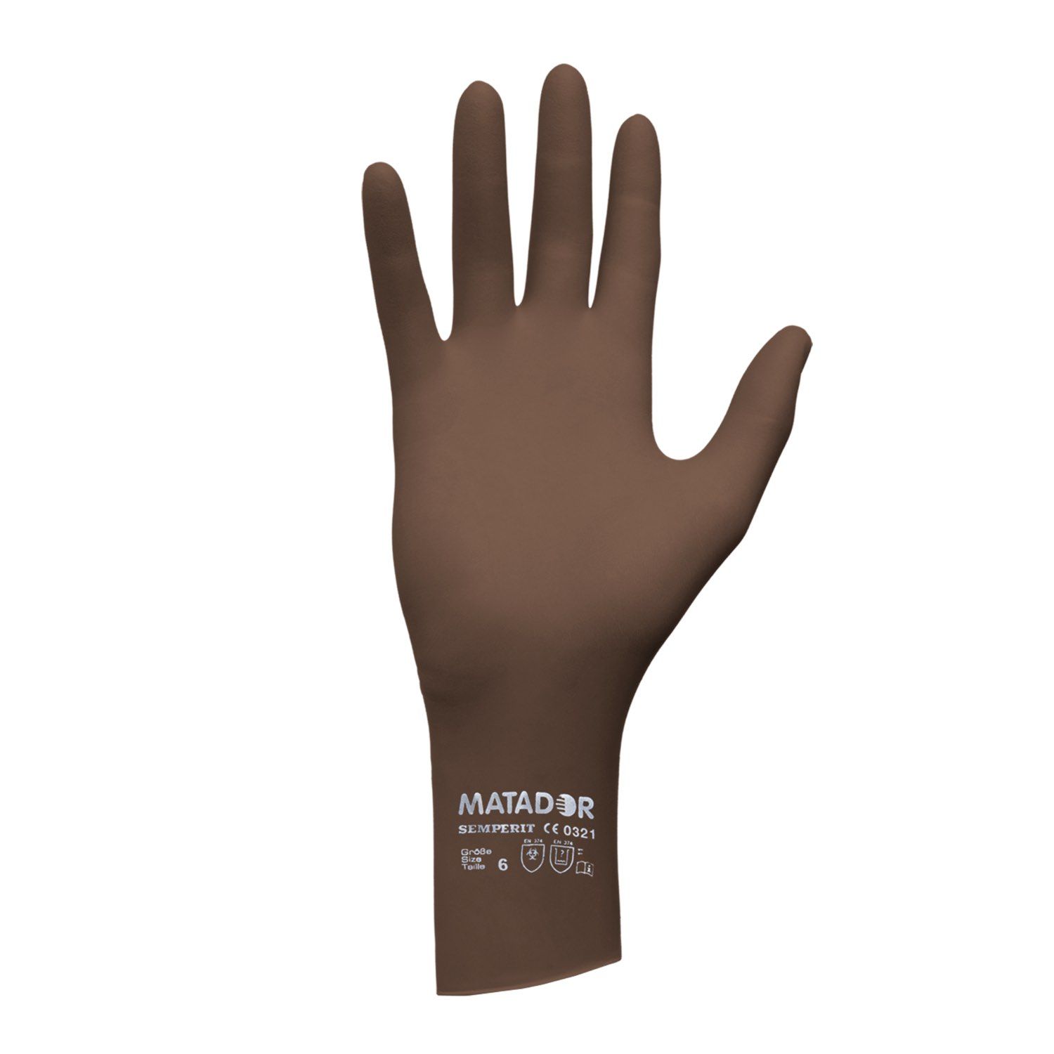 Matador Latex-Friseurhandschuhe Größe 8,5 10x10x10 P Handschuhe
