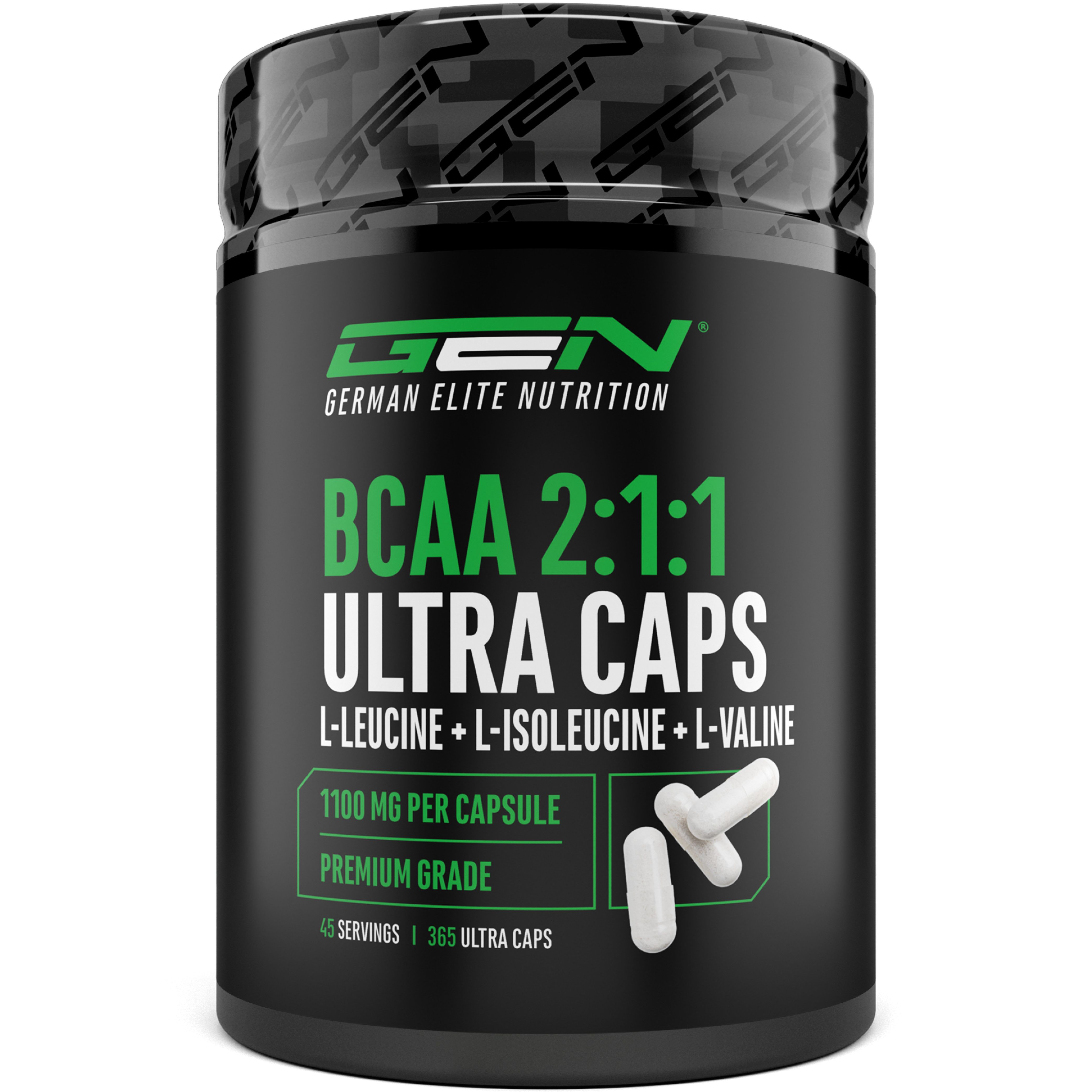 GEN BCAA 2:1:1 Ultra Caps