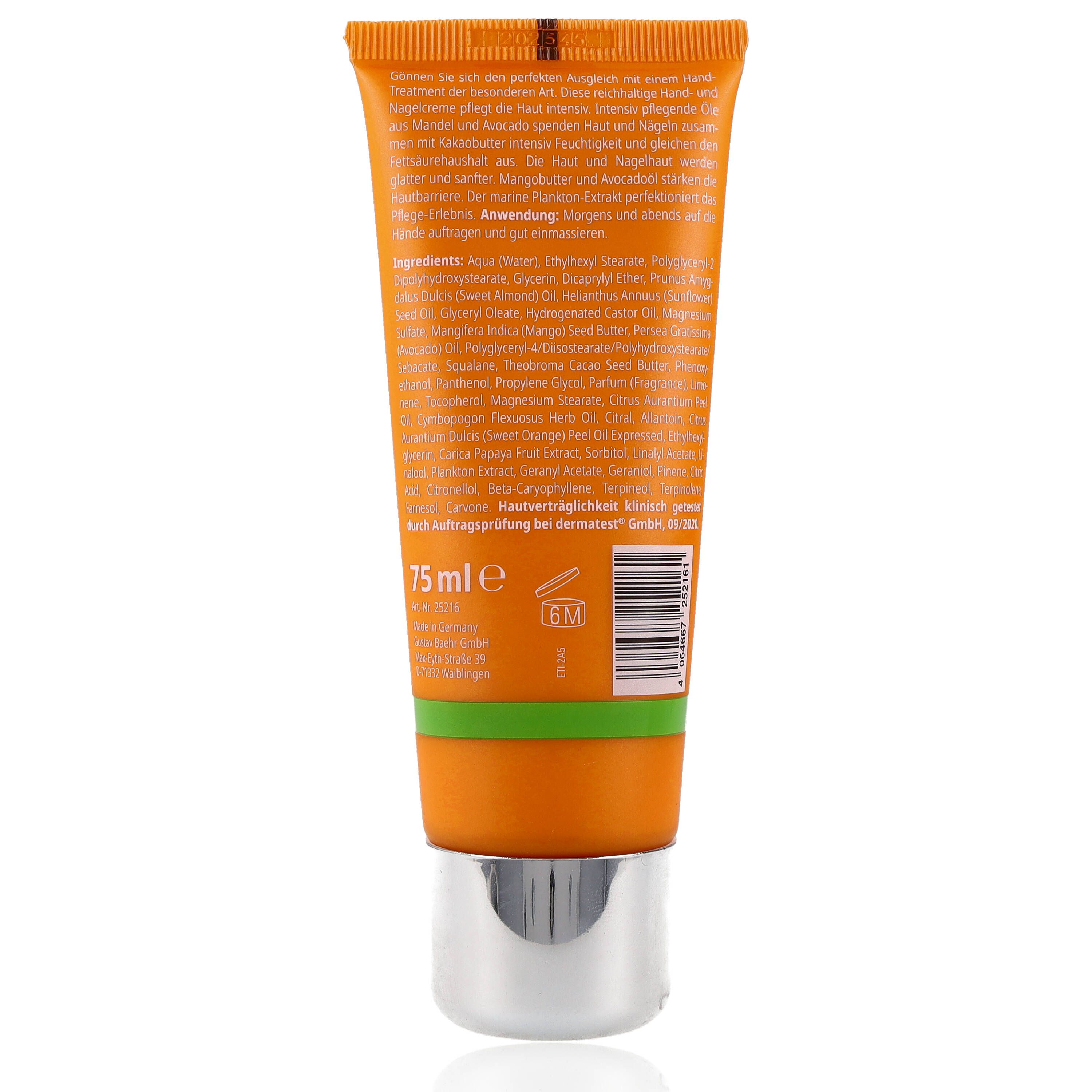 Baehr Beauty Concept Sinnes Oase Hand- und Nagelcreme