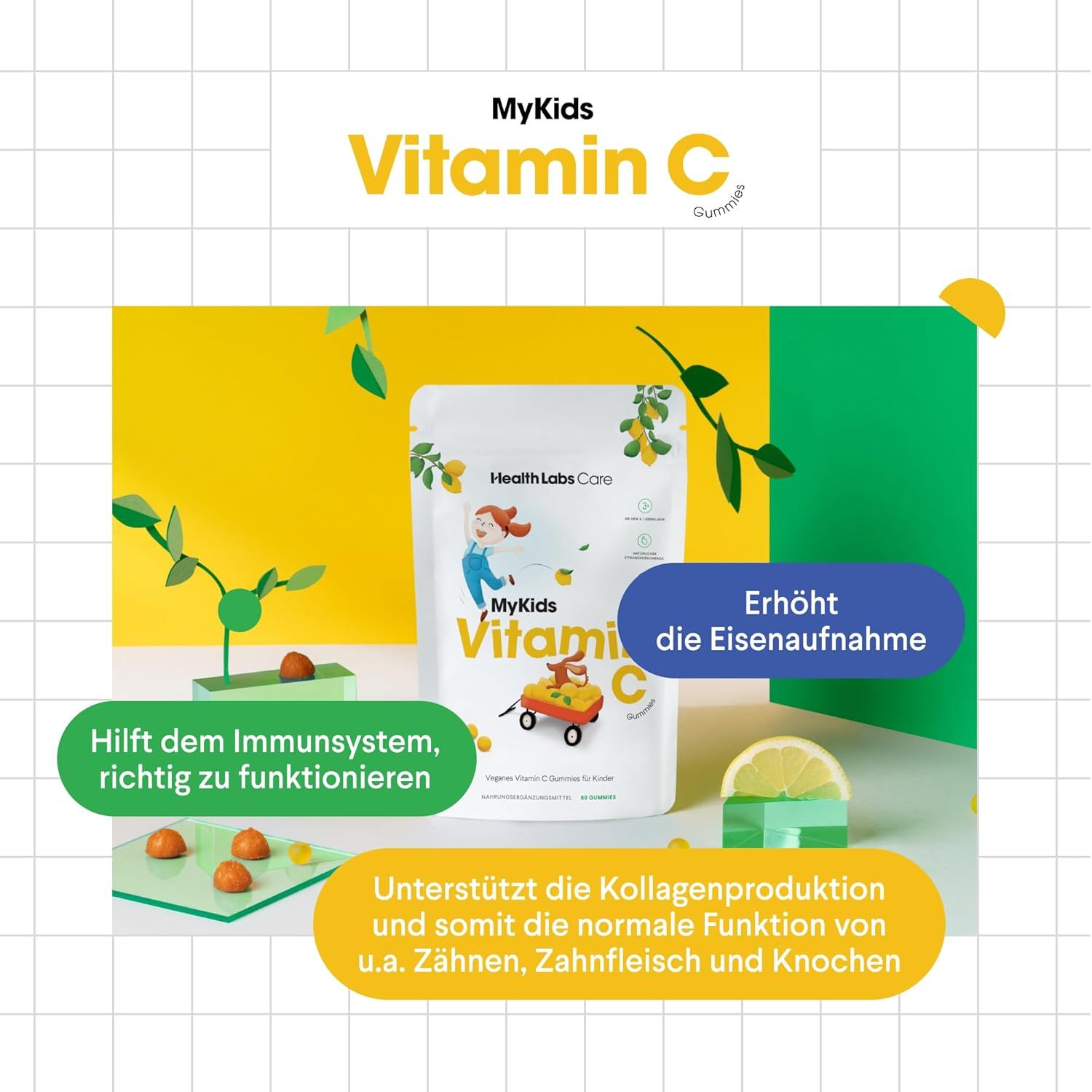 Health Labs Care Vitamin C Gummies