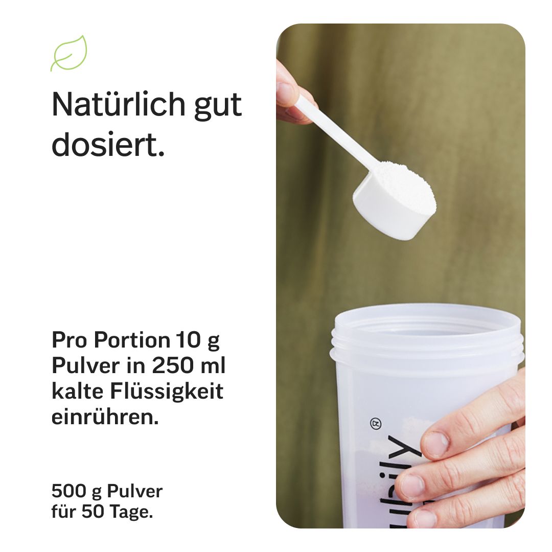 edubily® L-Glutamin Pulver