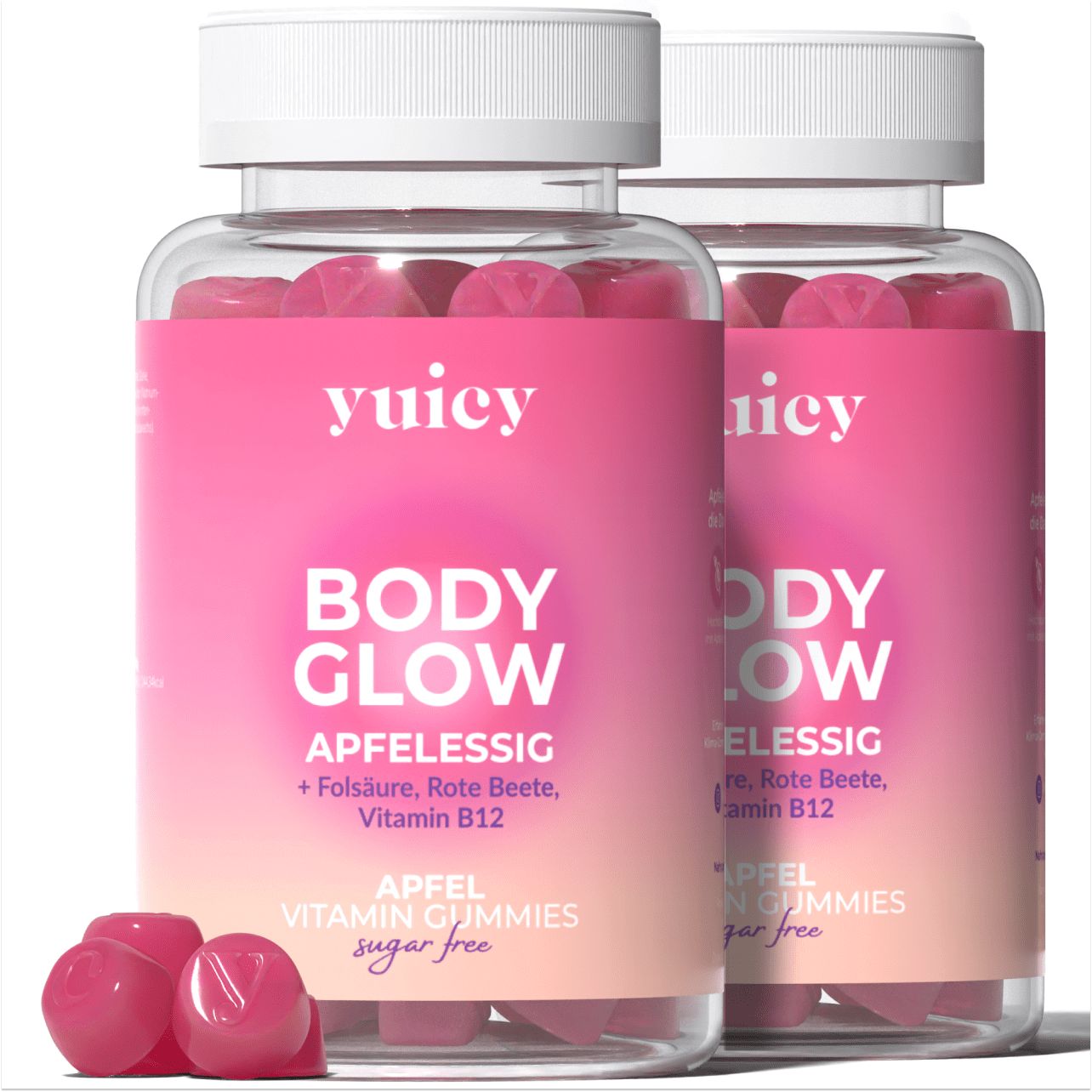 yuicy® Body Glow - Gomme all'aceto di sidro di mele