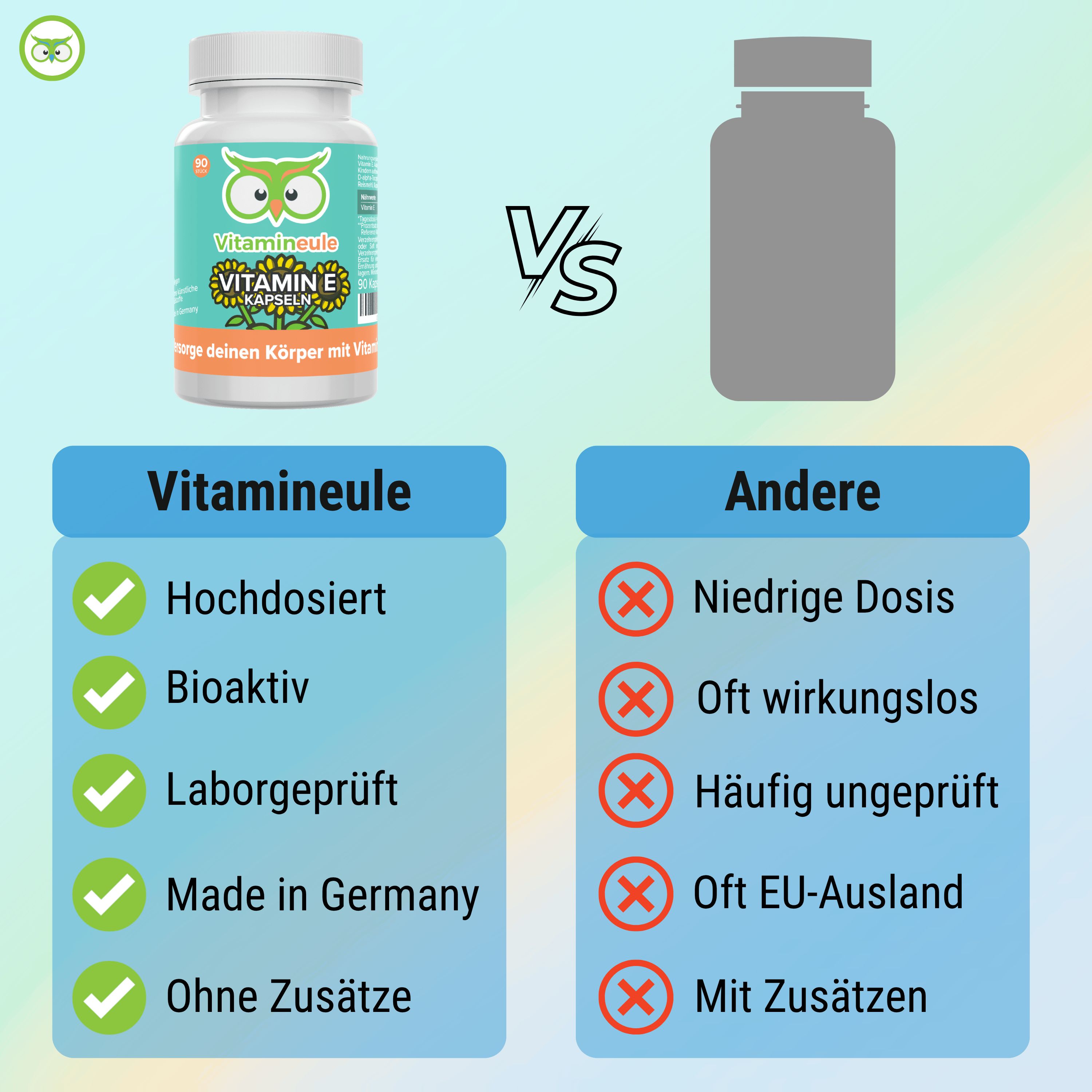 Vitamin E Kapseln - Vitamineule®