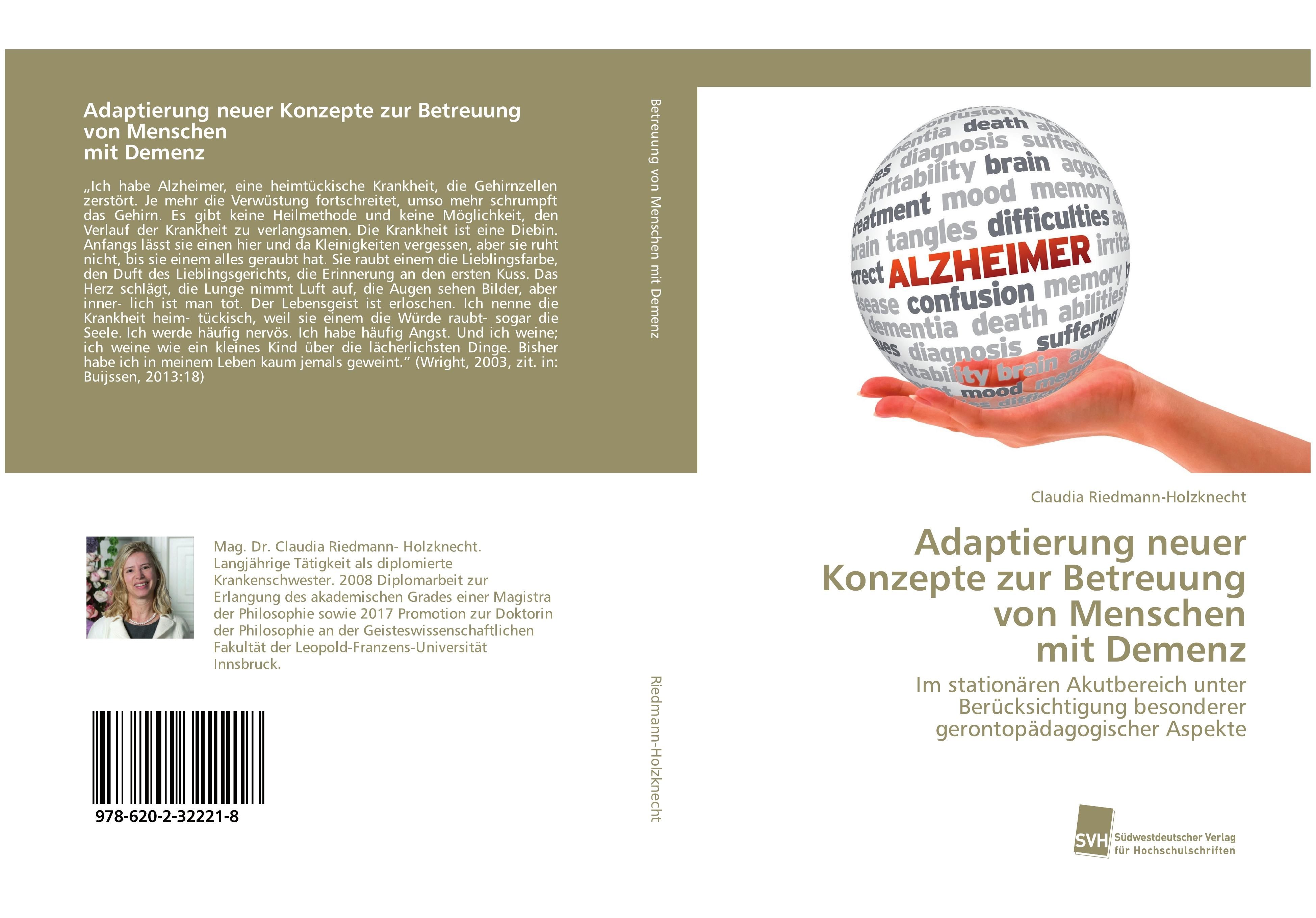 Adaptierung neuer Konzepte zur Betreuung von Menschen mit Demenz Im stationären Akutbereich unter...