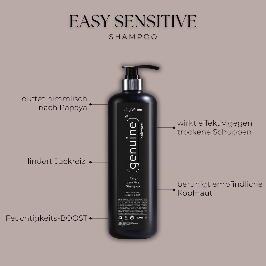 genuine haircare - Easy Sensitive Shampoo