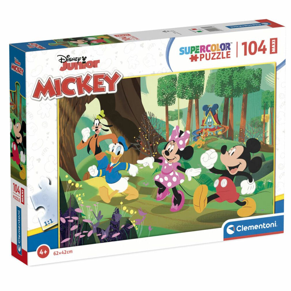 clementoni Puzzle Mickey und Freunde maxi 104 Teile