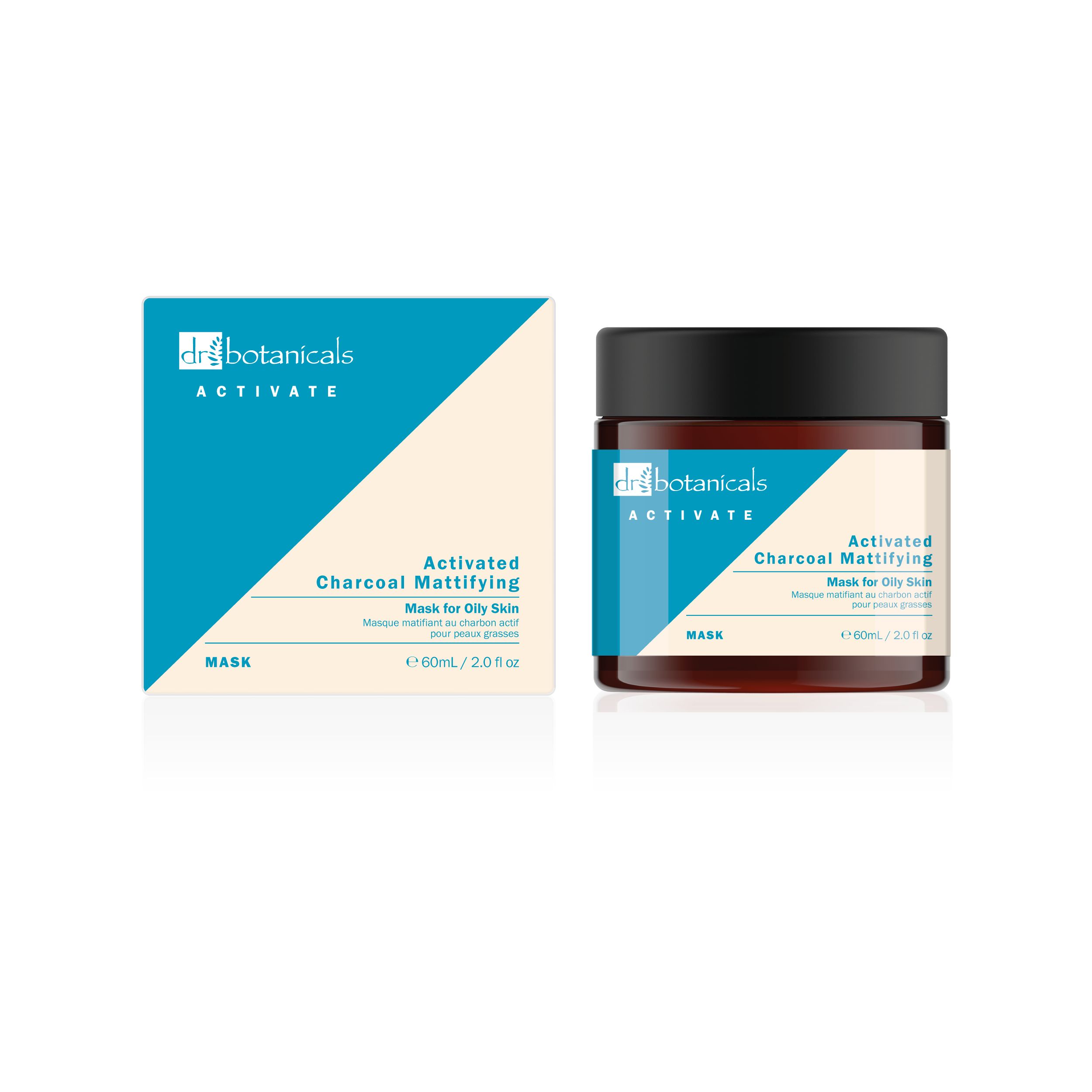 Dr Botanicals Activated Charcoal Mattifying Mask for Oily Skin