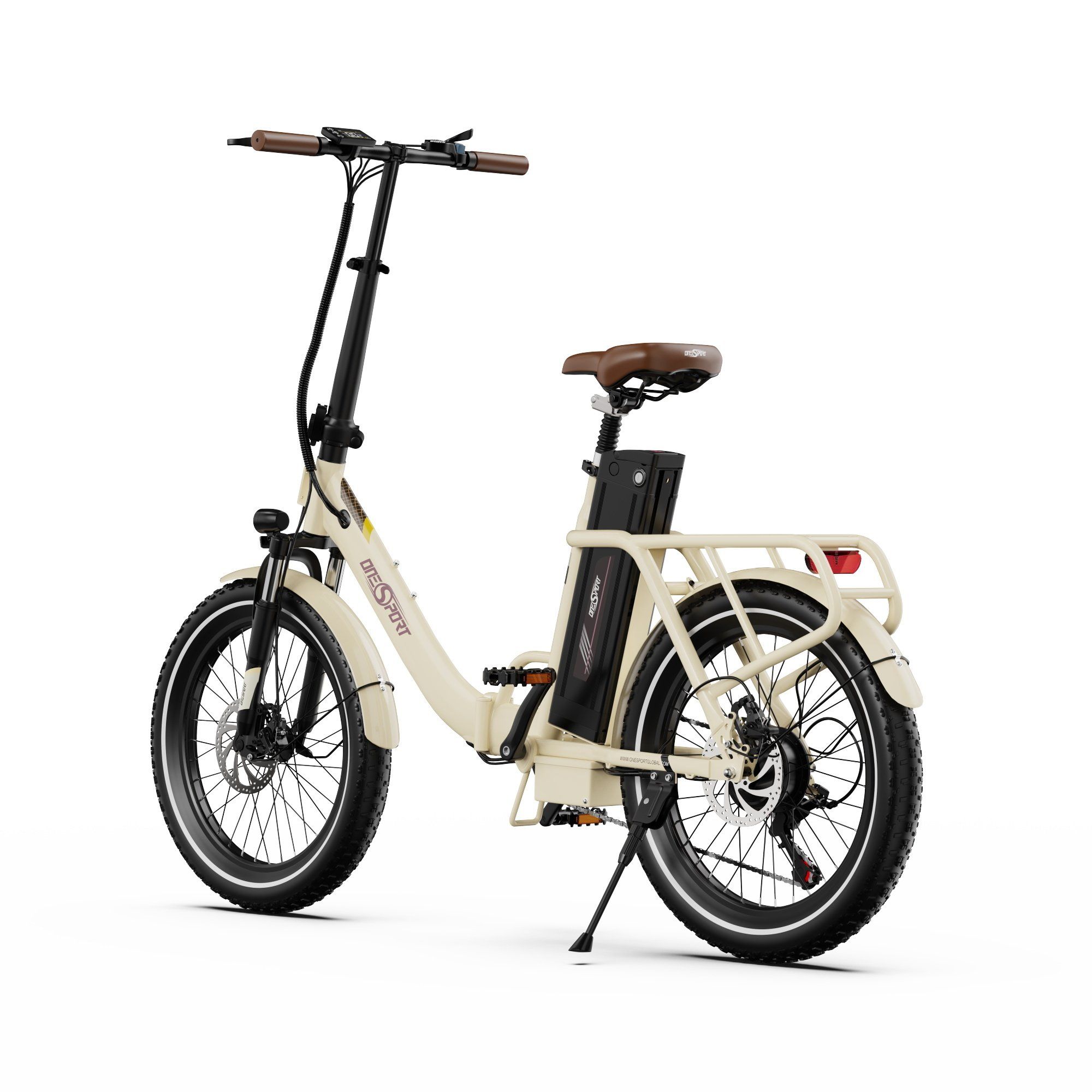 ONESPORT OT16-2 Faltbares Elektrofahrrad mit 250-W-Motor und 48-V-17-Ah-Akku