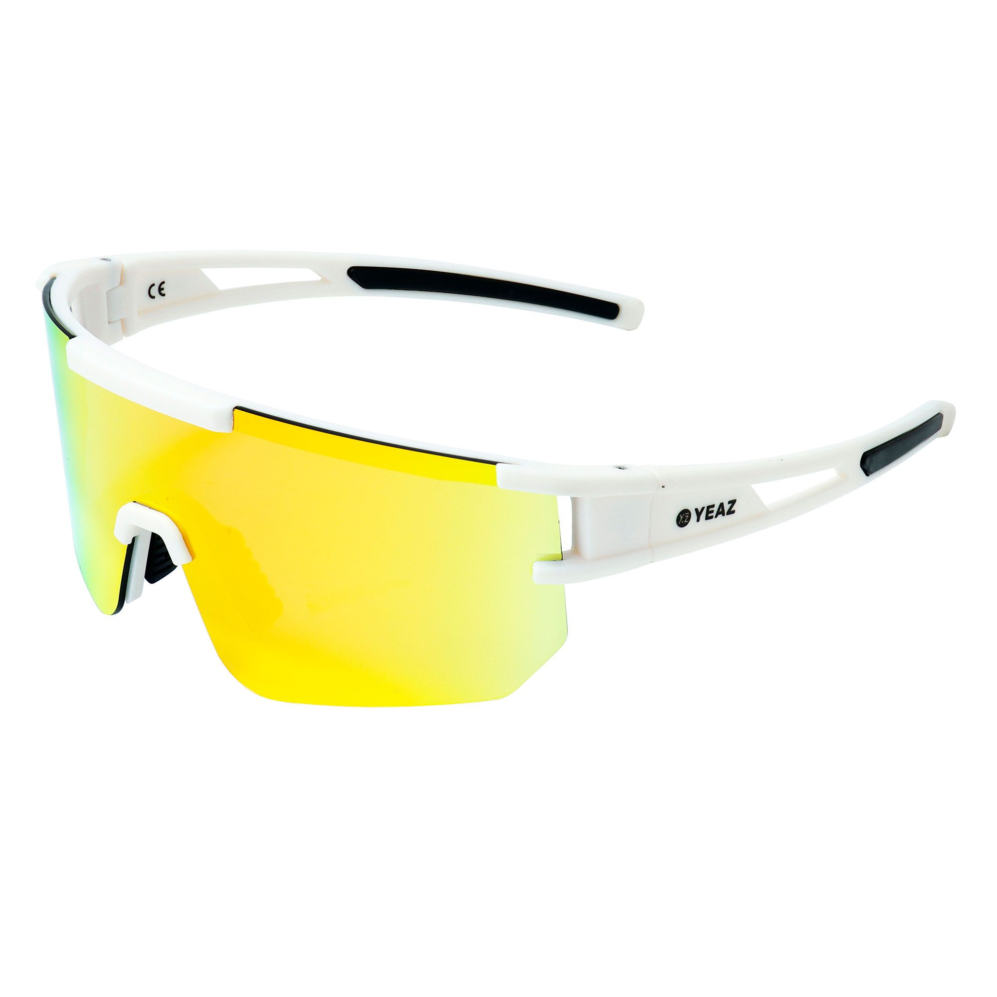 SUNSPARK Occhiali da sole sportivi Crema Bianco/Mango Rosso