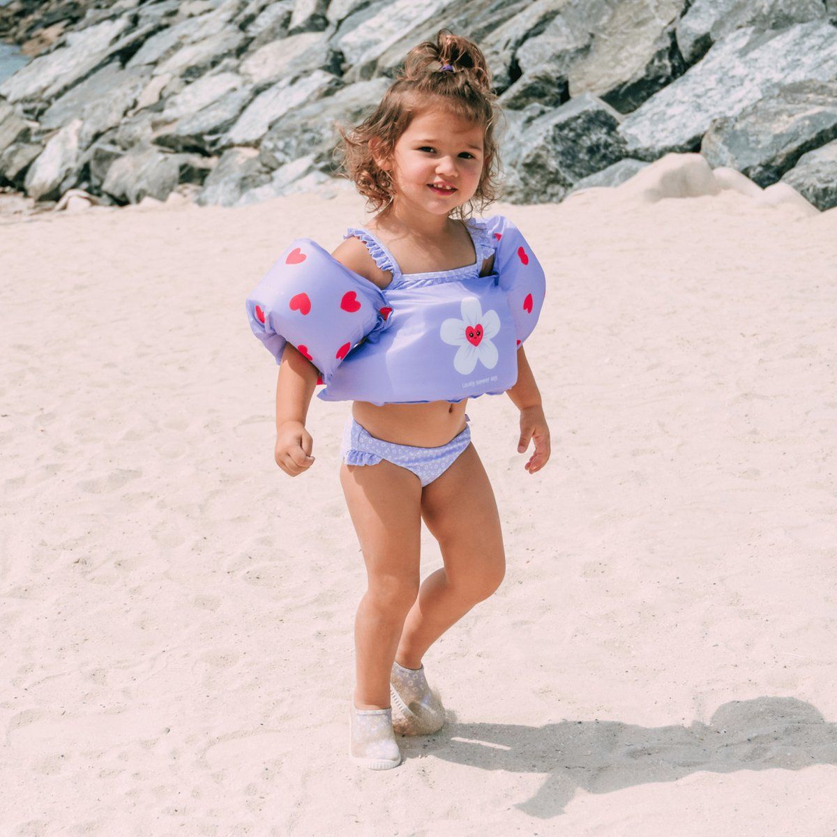 Swim Essentials Puddle Jumper Blumen Herzen Jahre