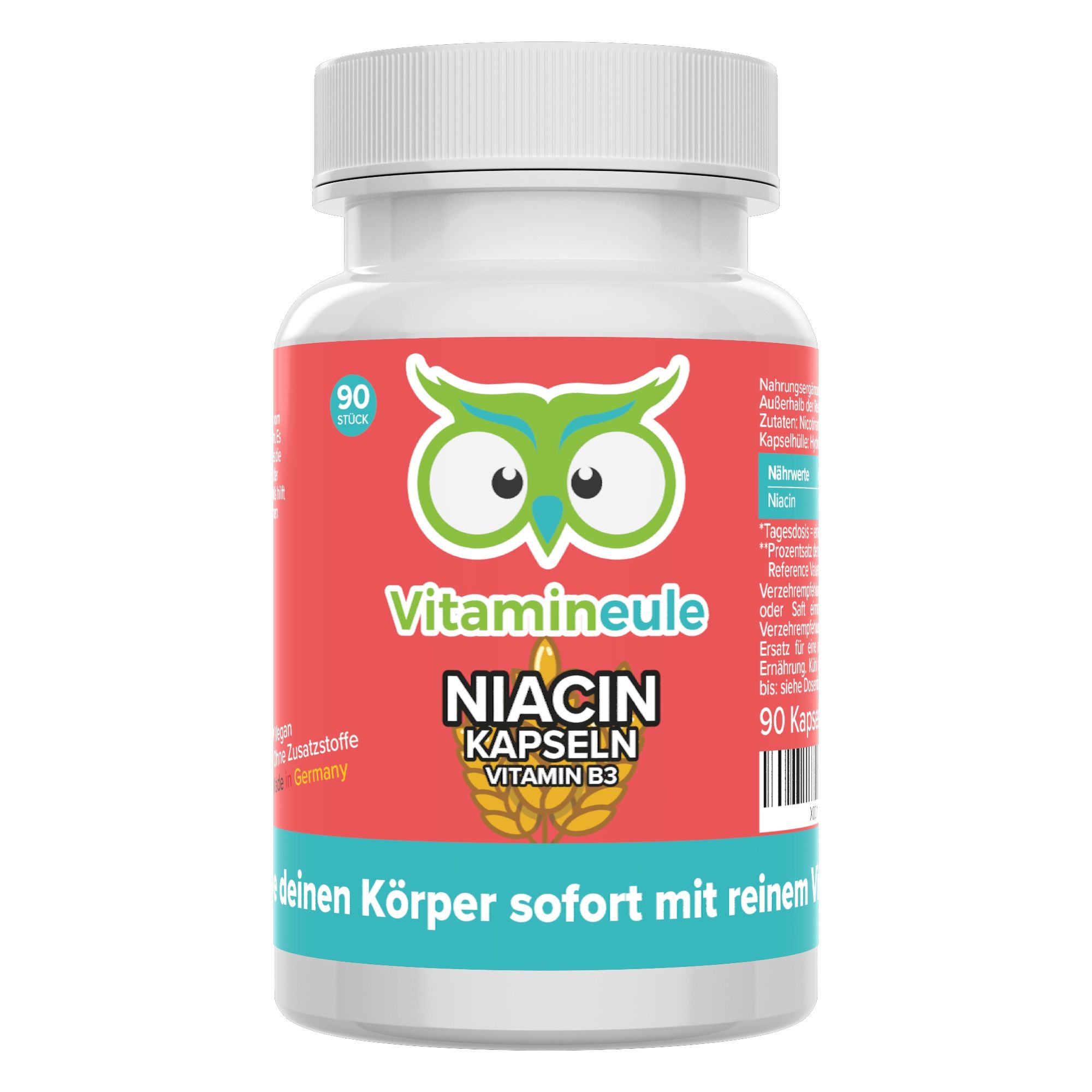 Niacin Kapseln - Vitamineule®