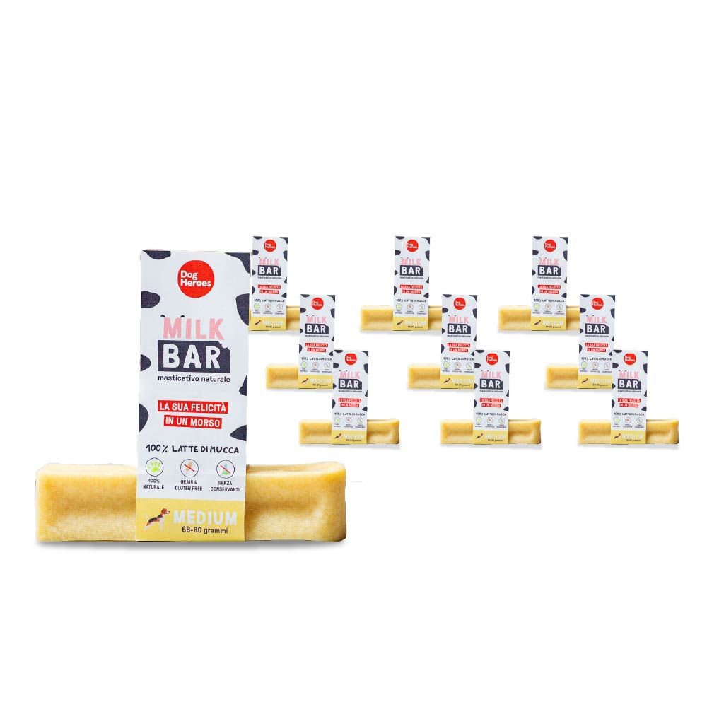 Dog Heroes Milk Bar Medium Multipack 10x