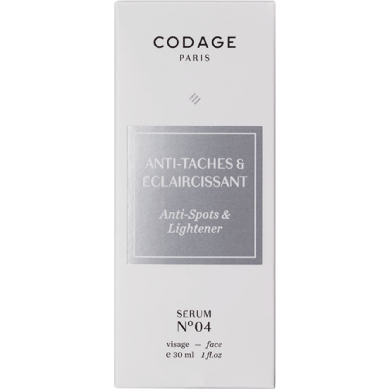 Codage, Sérum N°04 Anti-Taches & Éclaircissant