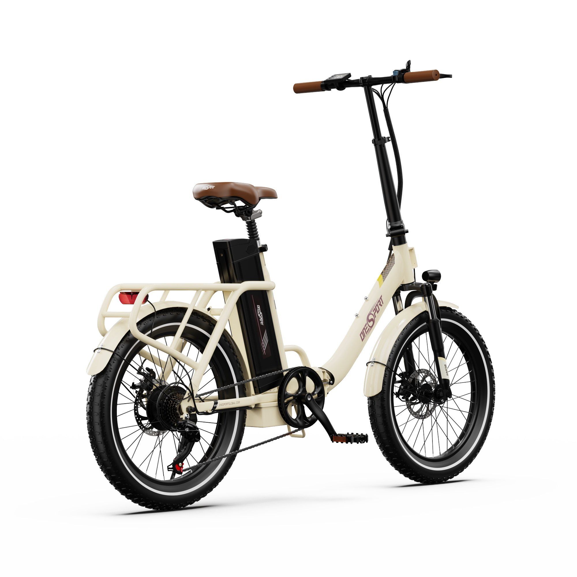 ONESPORT OT16-2 Faltbares Elektrofahrrad mit 250-W-Motor und 48-V-17-Ah-Akku