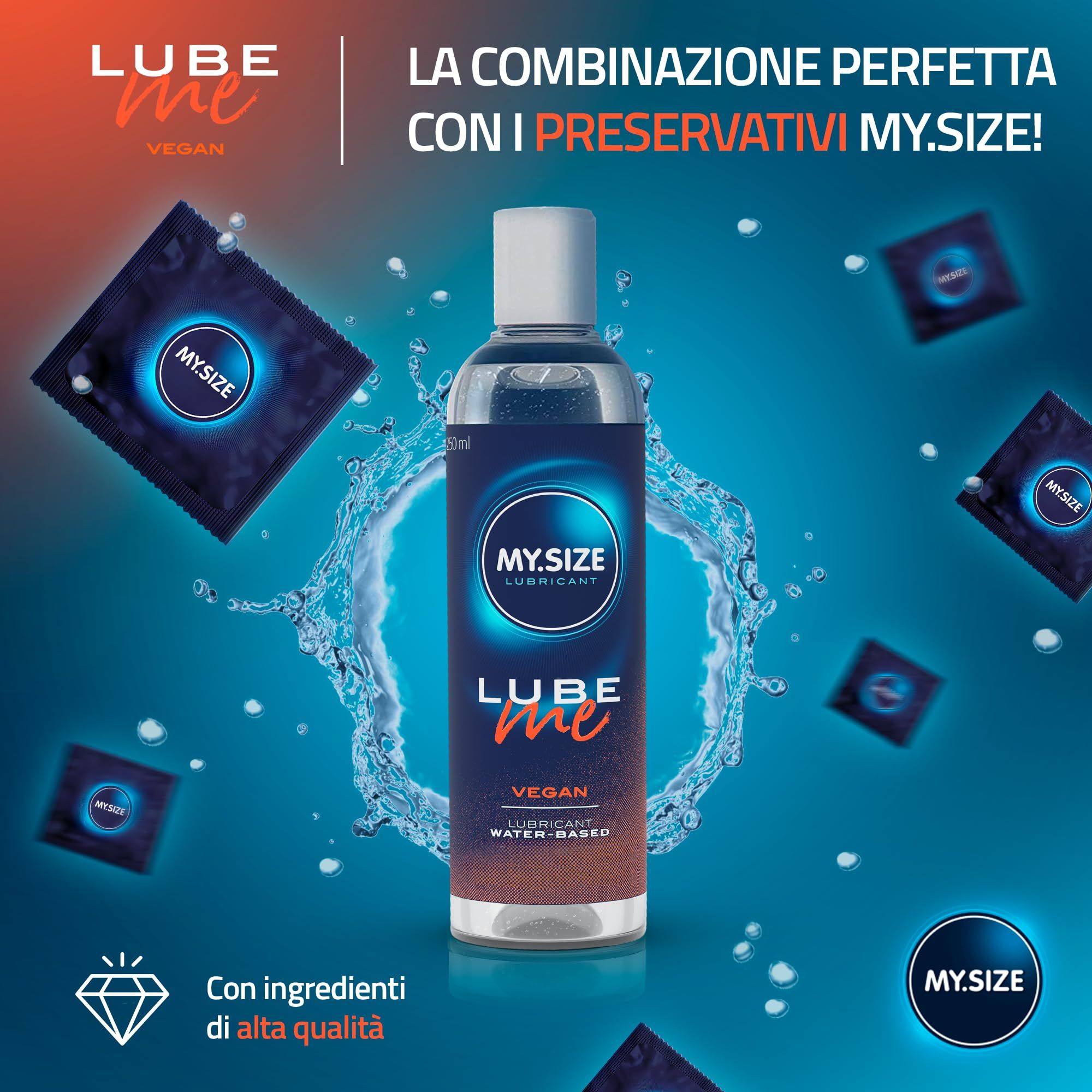 MY.SIZE Lube Me Premium Gleitgel Vegan