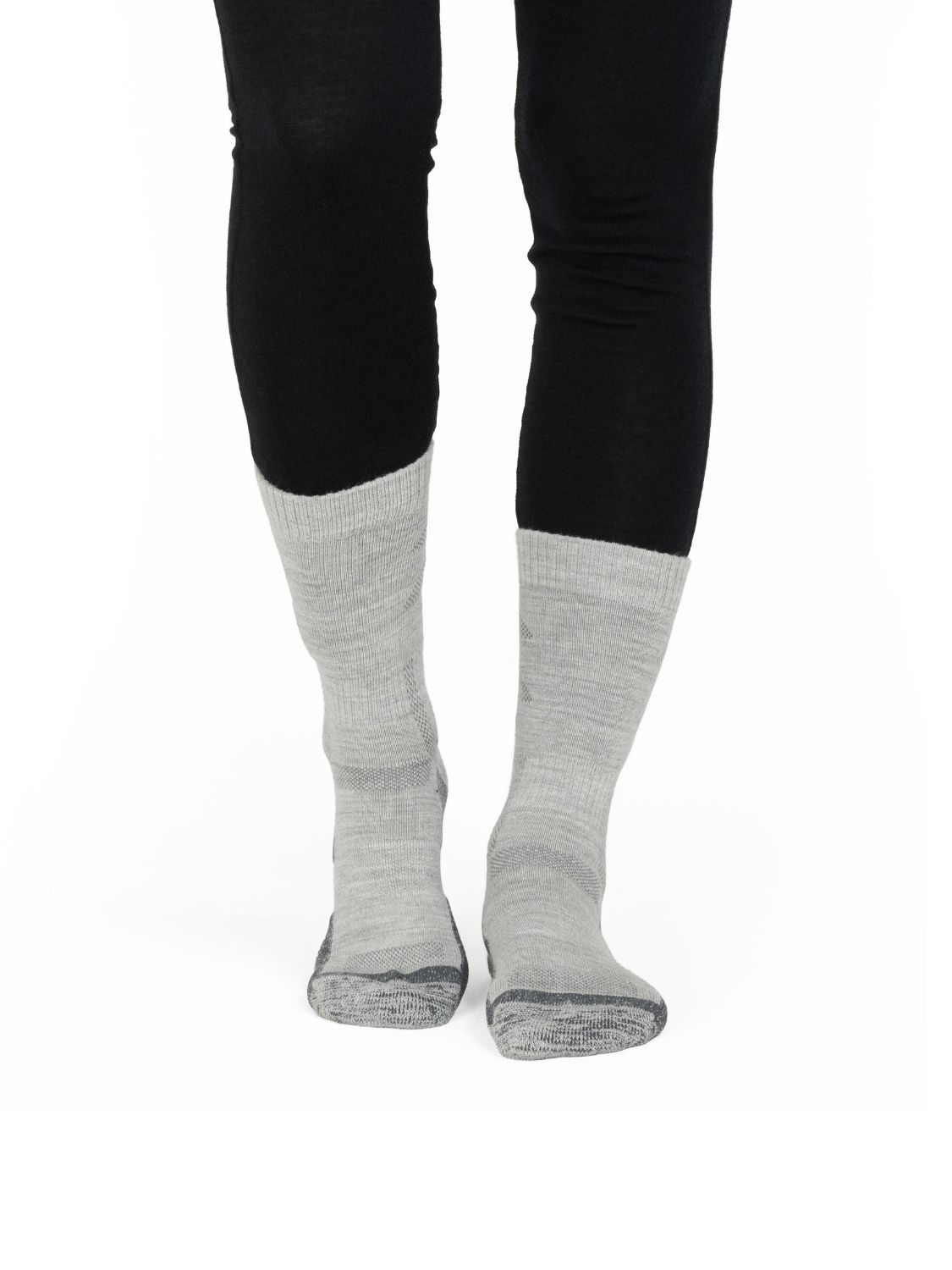 Alpenwert Wandersocken Merino Grau