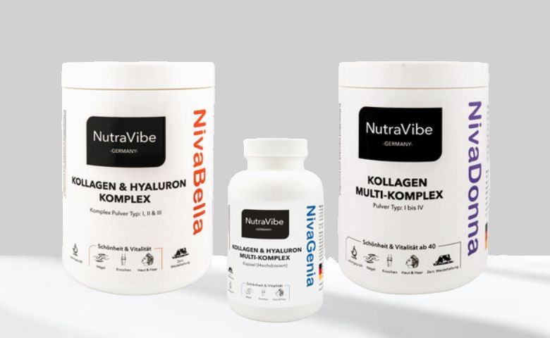 NutraVibe NivaGenia Kollagen & Hyaluron Komplex