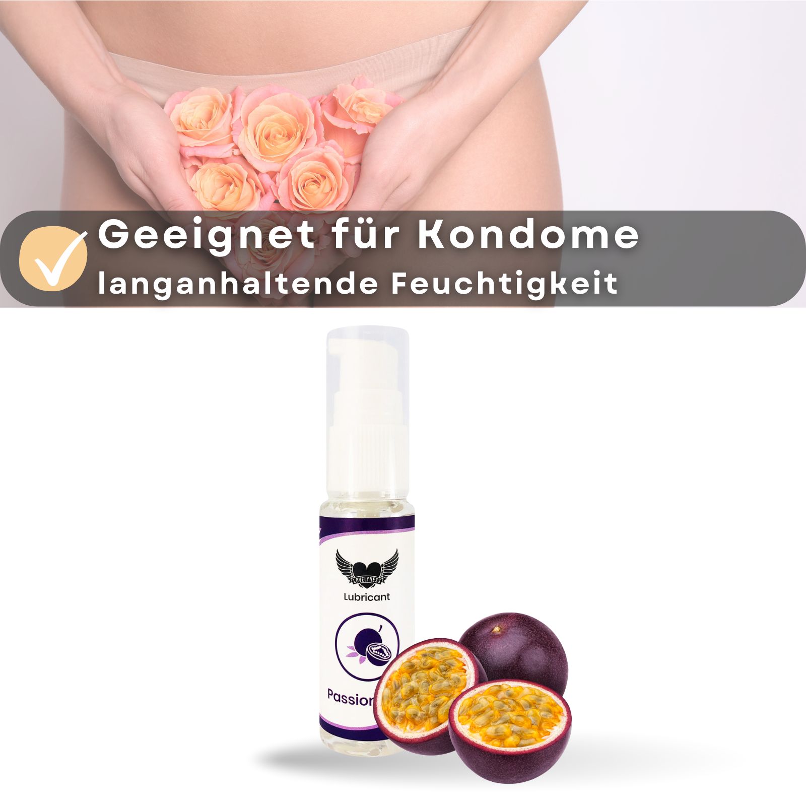 Lovelyness - Gleitgel mit Geschmack Passionsfrucht 30 ml