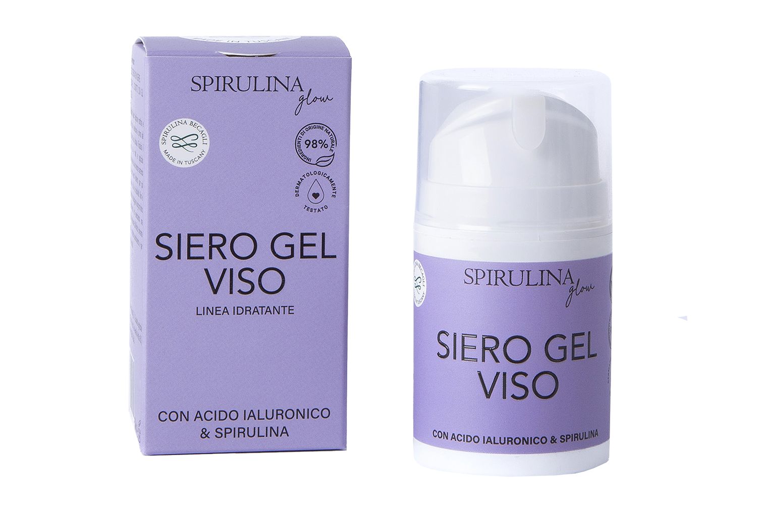 Spirulina Becagli Siero Viso Antiossidante