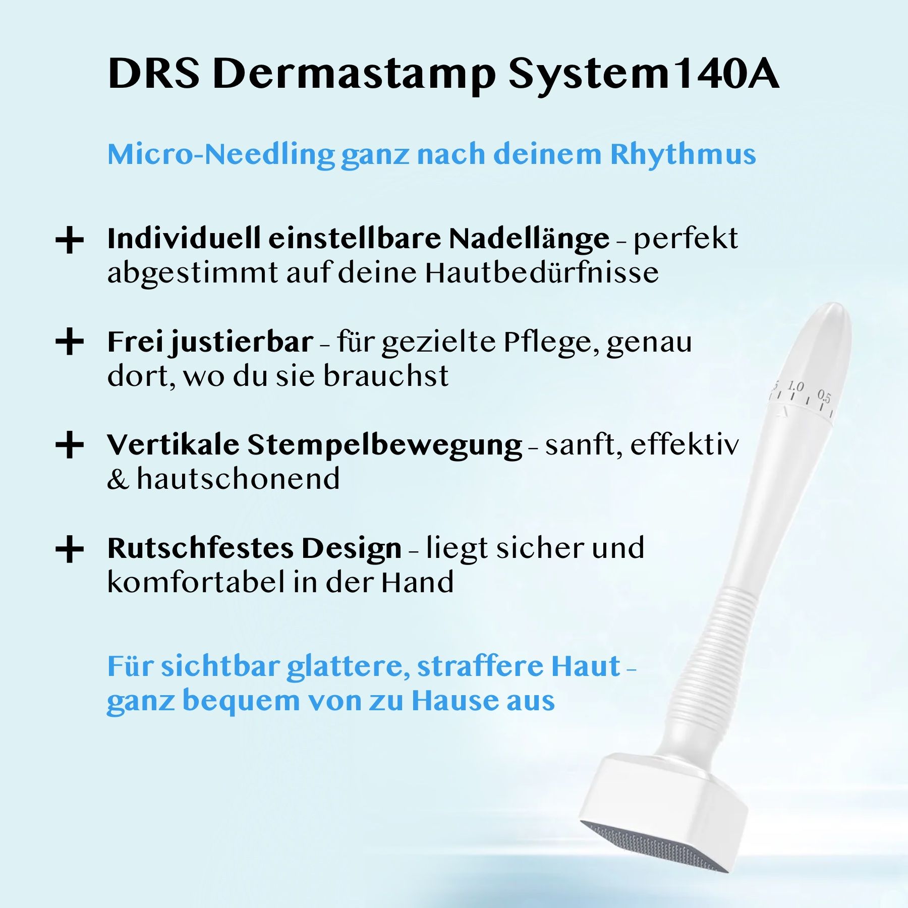 Derma Stamp Dermapen Mesoroller 140A Edelstall Nadeln