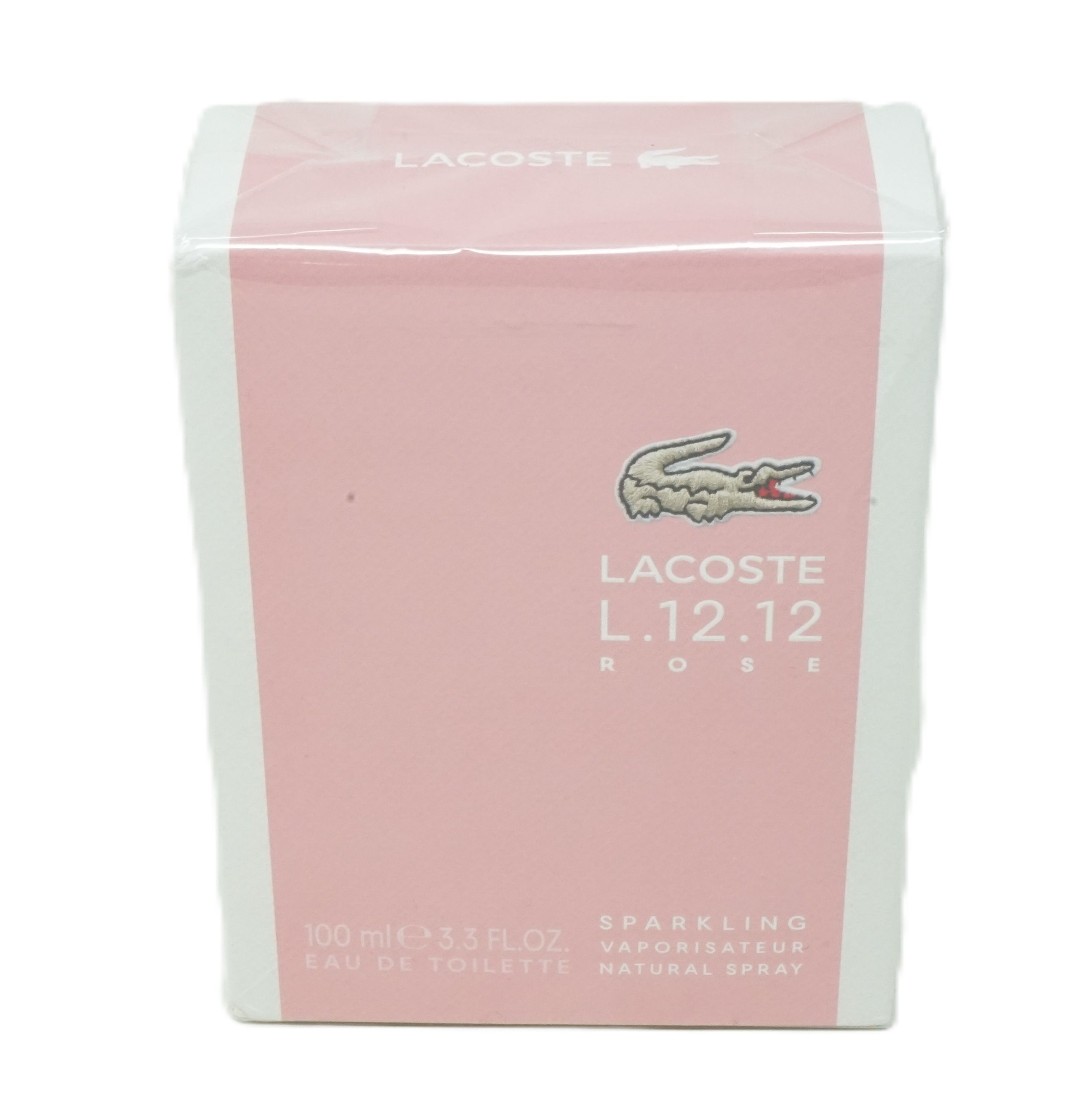 LACOSTE L.12.12 Rose Sparkling Eau de Toilette Verpackung.