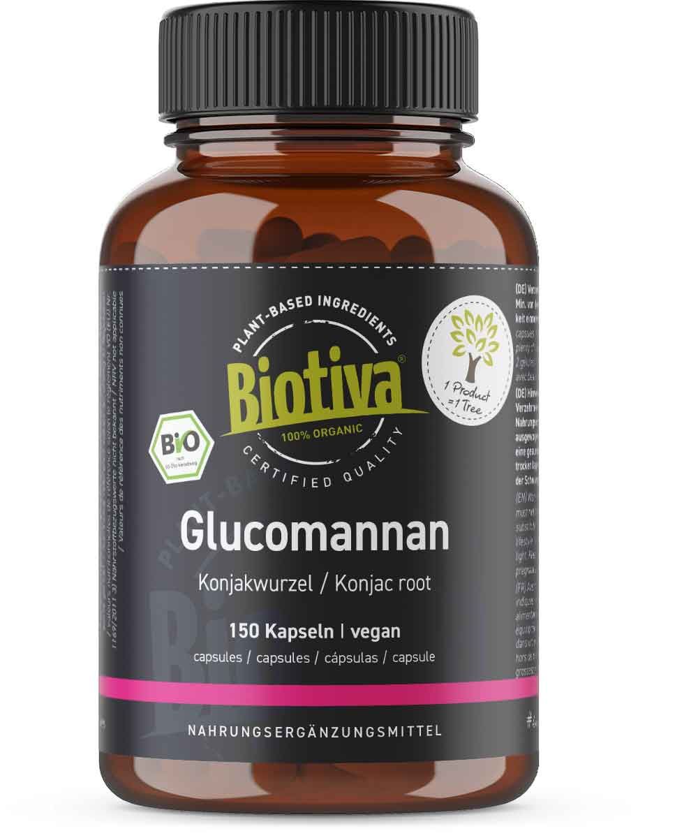 Glucomannan hochdosiert Bio