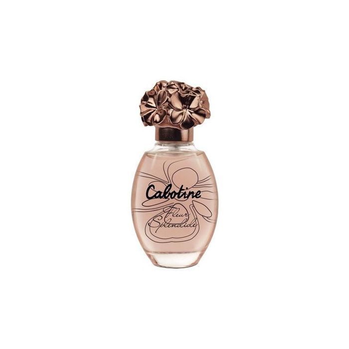 Cabotine Fleur Splendide Eau de Toilette Flakon mit blumigem Verschluss.