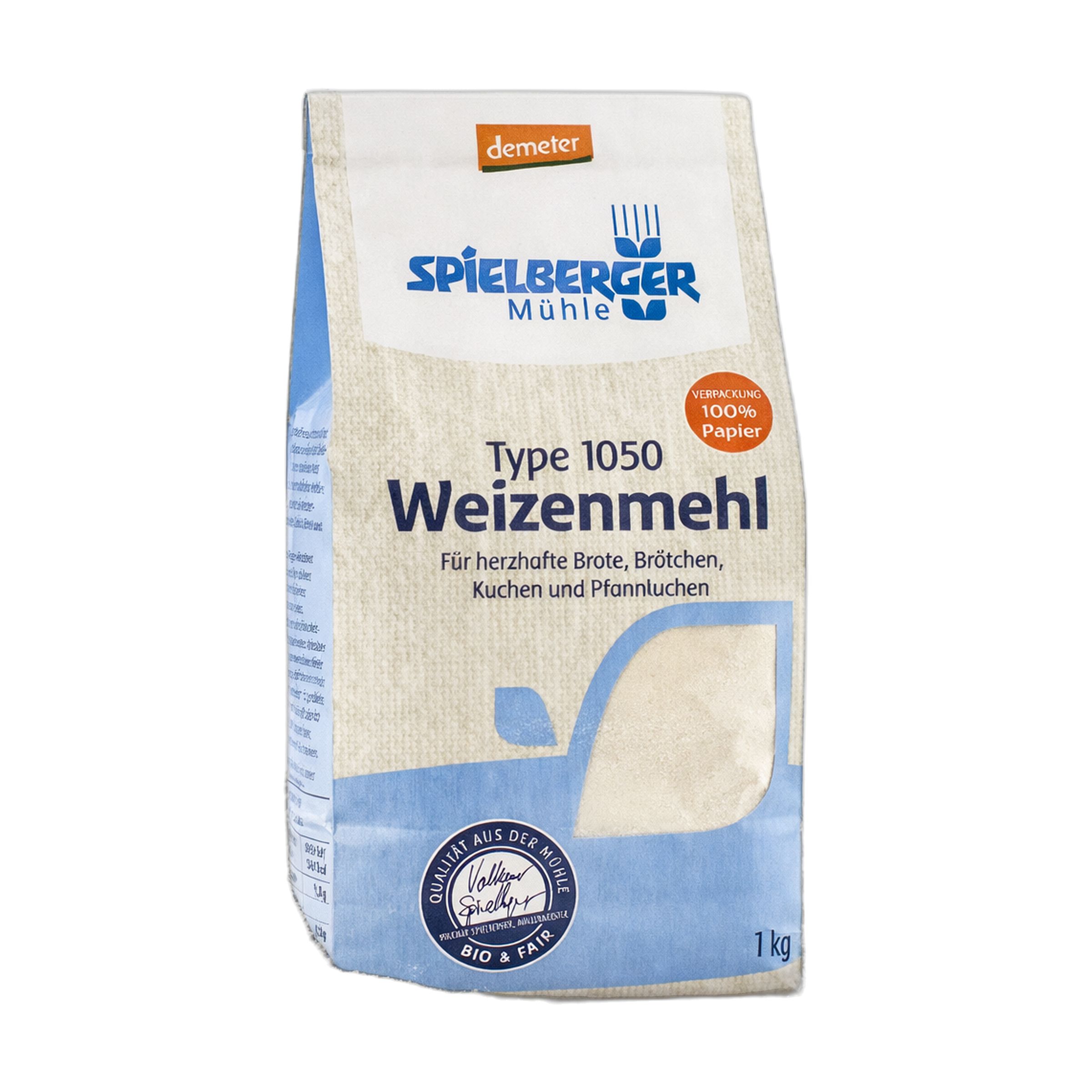 Spielberger Bio Weizenmehl 1050 Demeter 1000 g