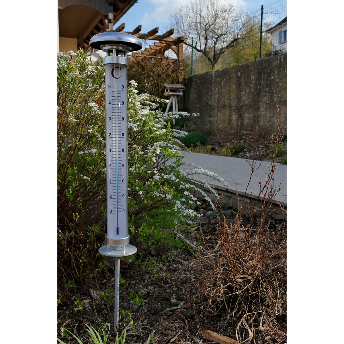TFA Dostmann SOLINO Gartenthermometer XXL