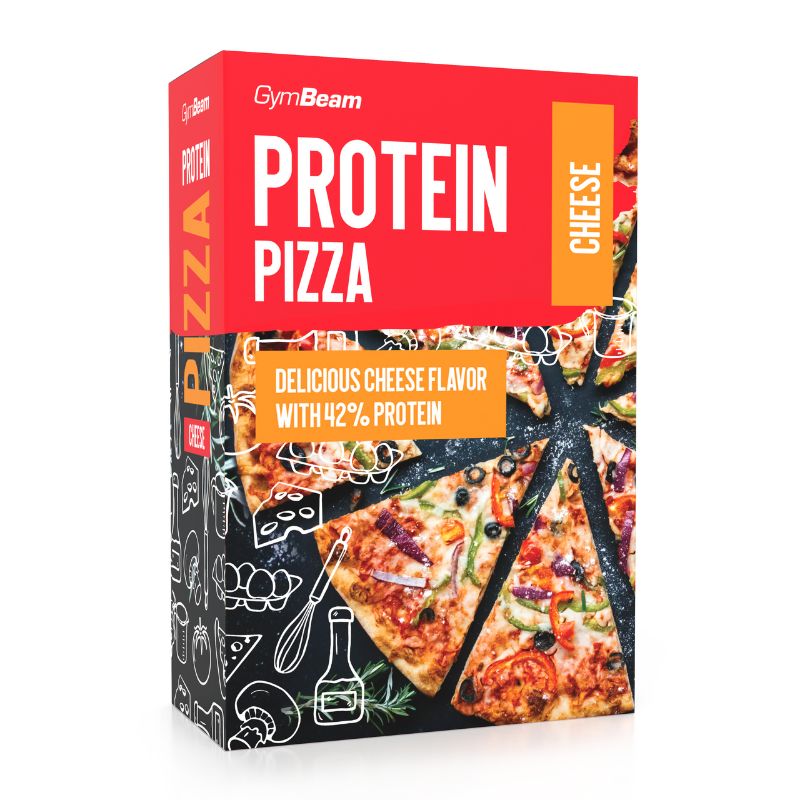 GymBeam Proteinpizza proteinreiche Pizzateig-Backmischung Pulver 500 g