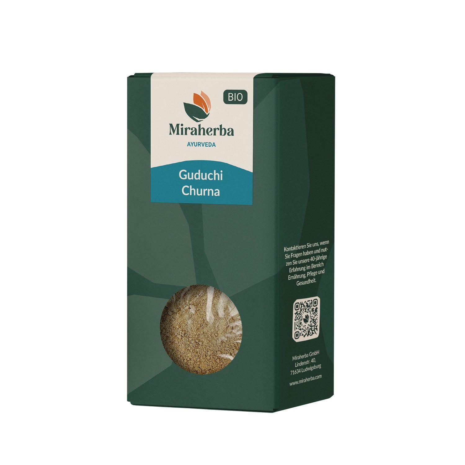 Miraherba - Bio Guduchi Churna, Tinospora Cordifolia 100 g