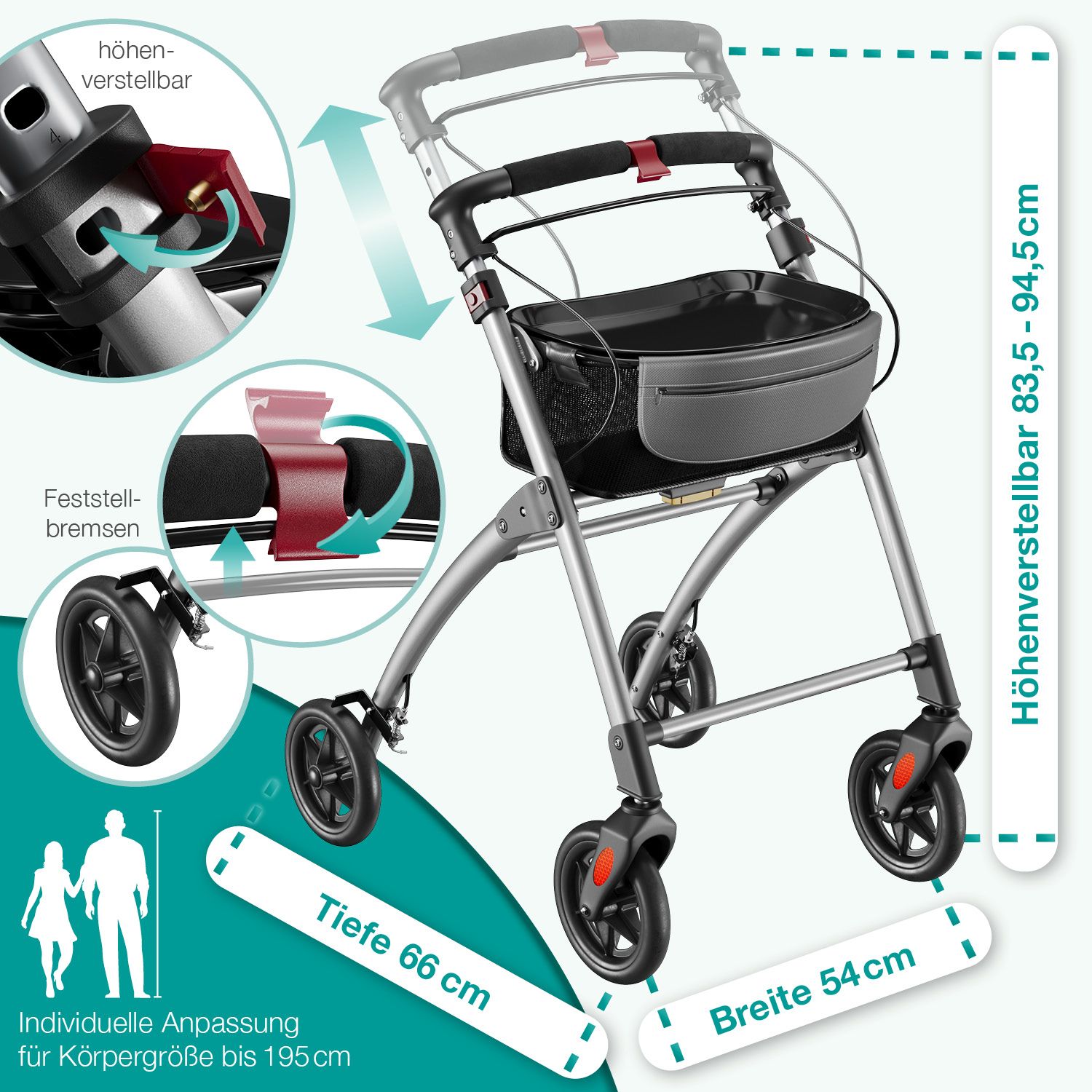 ELONEO Wohnungsrollator
