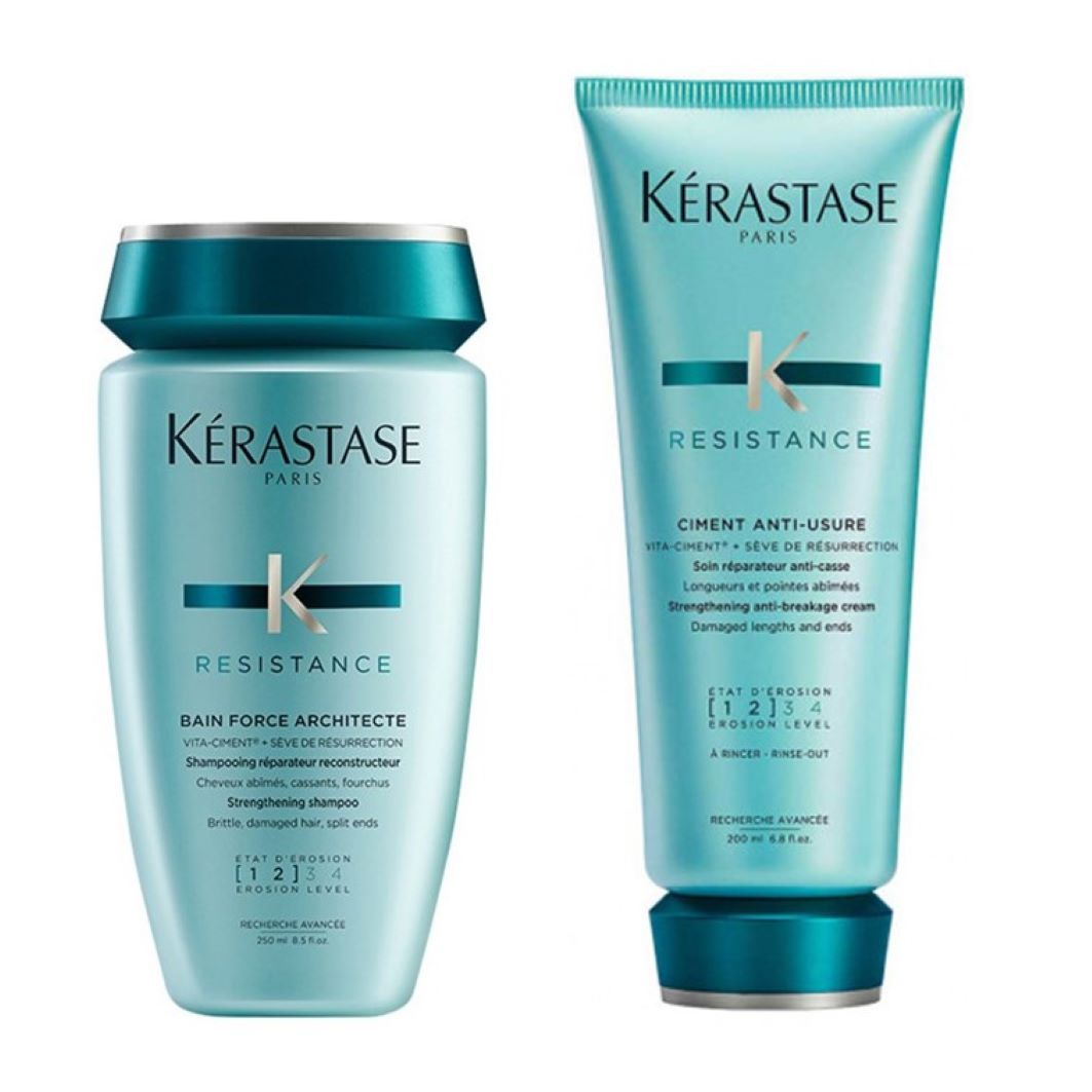 Kérastase Resistance Architecte Bundle (Bain / Anti-Usure) 450 ml
