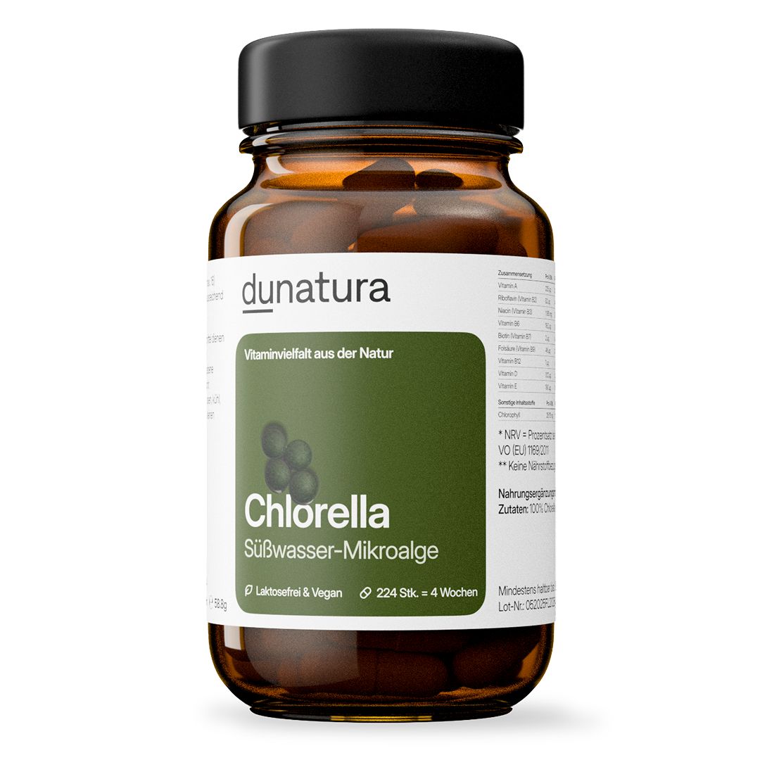 dunatura Chlorella vulgaris Presslinge 100% pur - natürlich 224 St