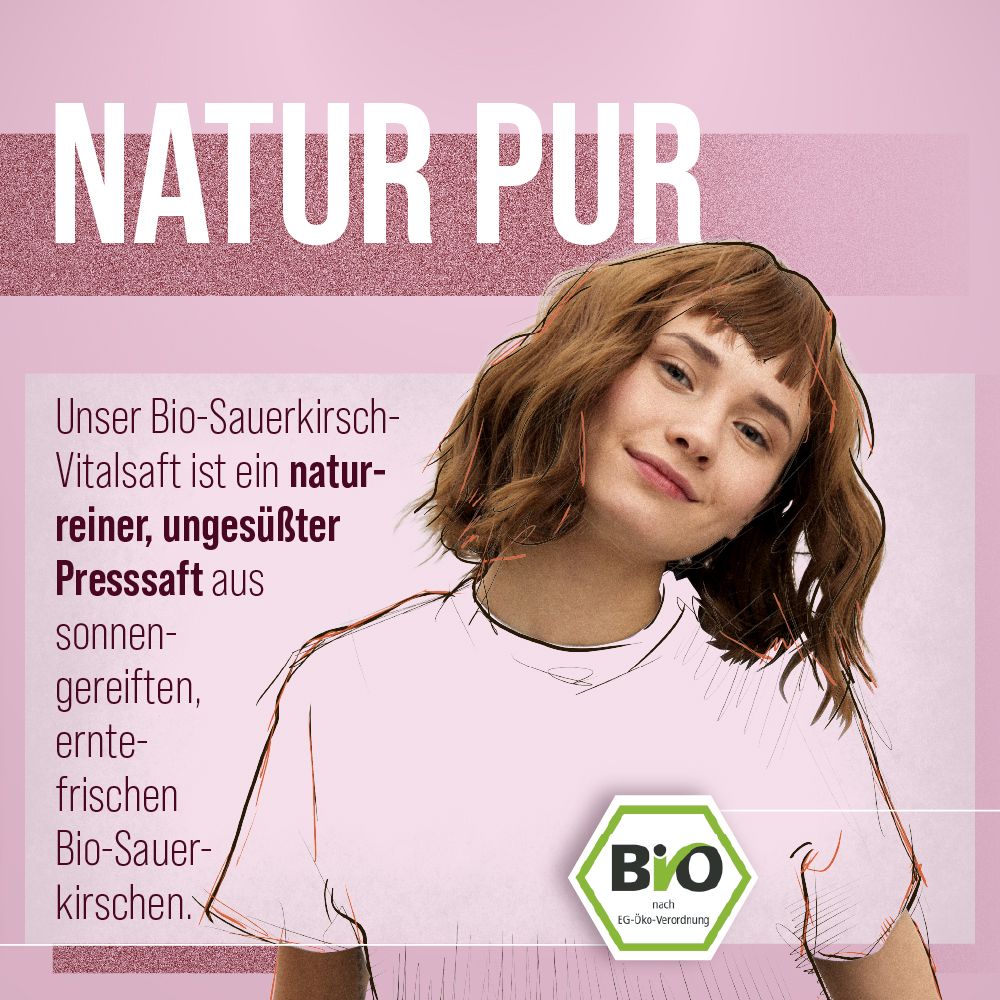 Sanct Bernhard Bio-Sauerkirsch-Vitalsaft