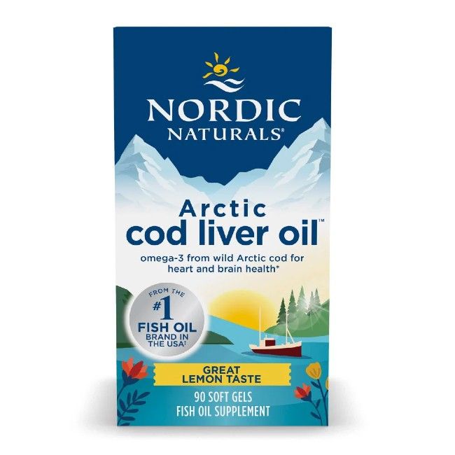 Nordic Naturals Arktisches Lebertranöl 90 Pc