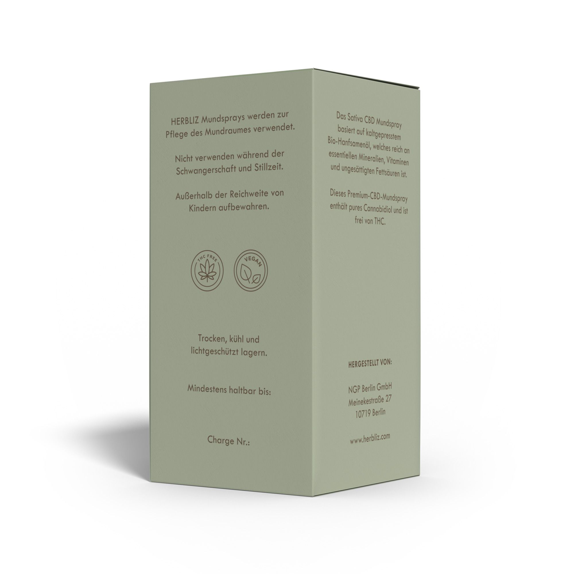 HERBLIZ Sativa CBD Öl