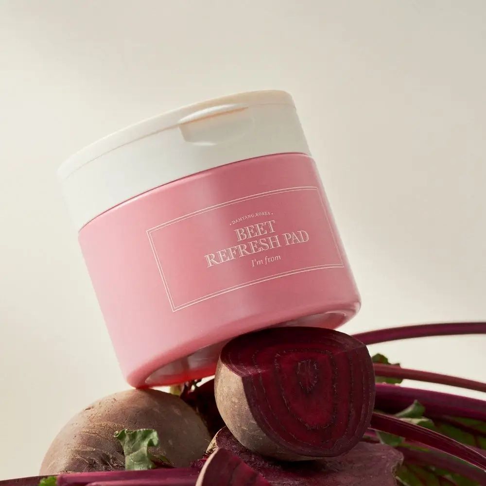 I'M FROM Beet Refresh Pad – Toner-Pads mit Rote-Bete-Extrakt für frische, strahlende Haut