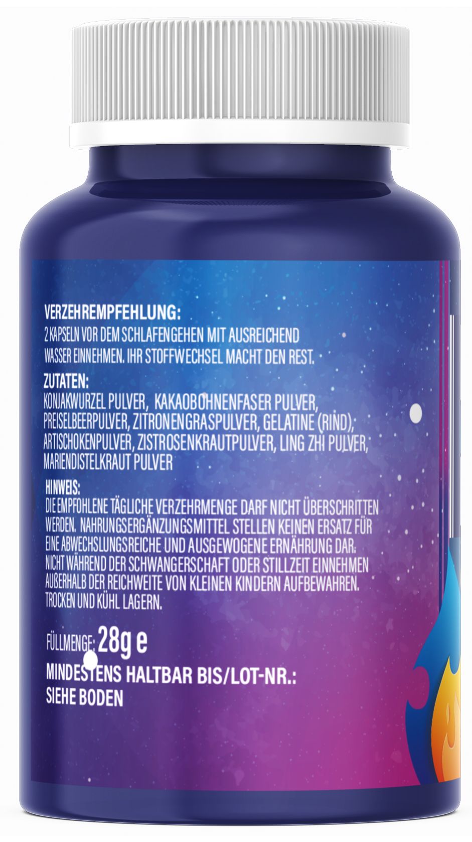 Enolenia® | Keto Night Burn | Abnehmen bei Nacht | Appetitzügler & Fettverbrenner