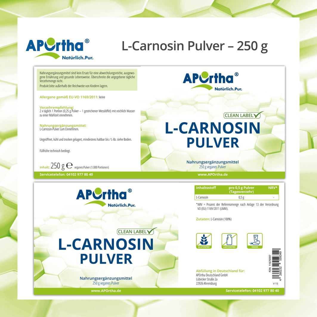 APOrtha® L-Carnosin Pulver