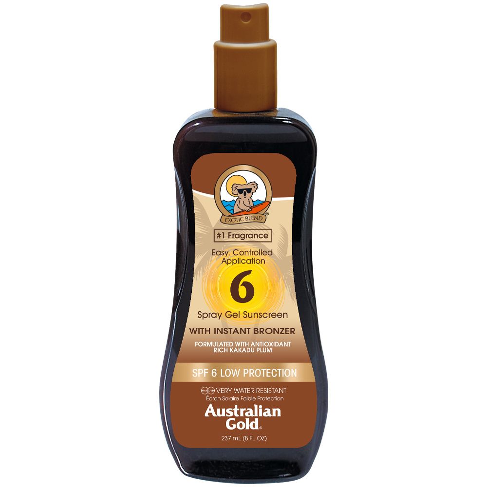 Australien Gold SPF 6 spray gel bronzer