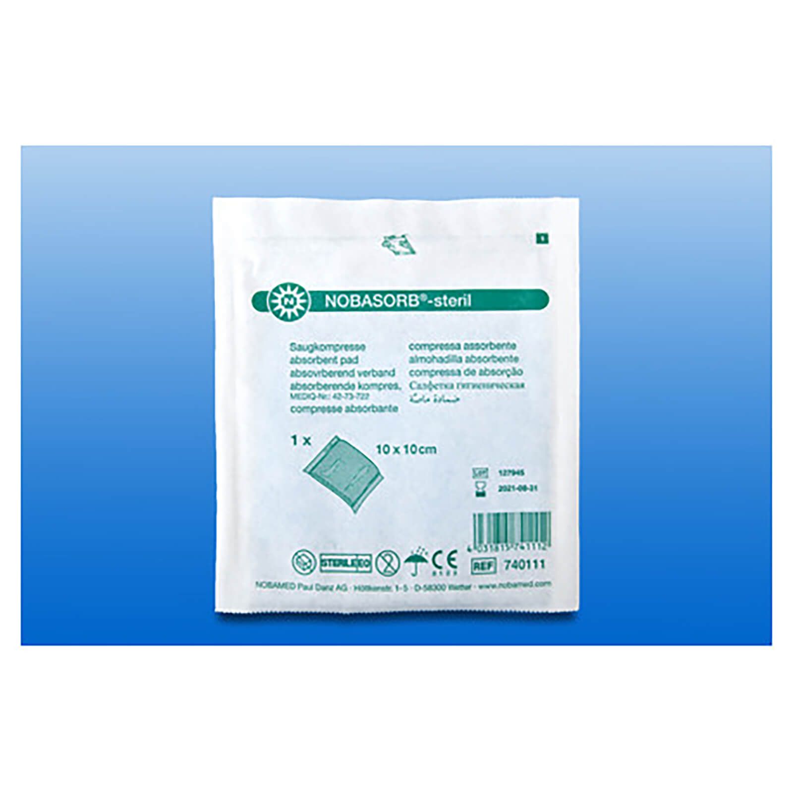 SAUGKOMPRESSE 20X40CM STER