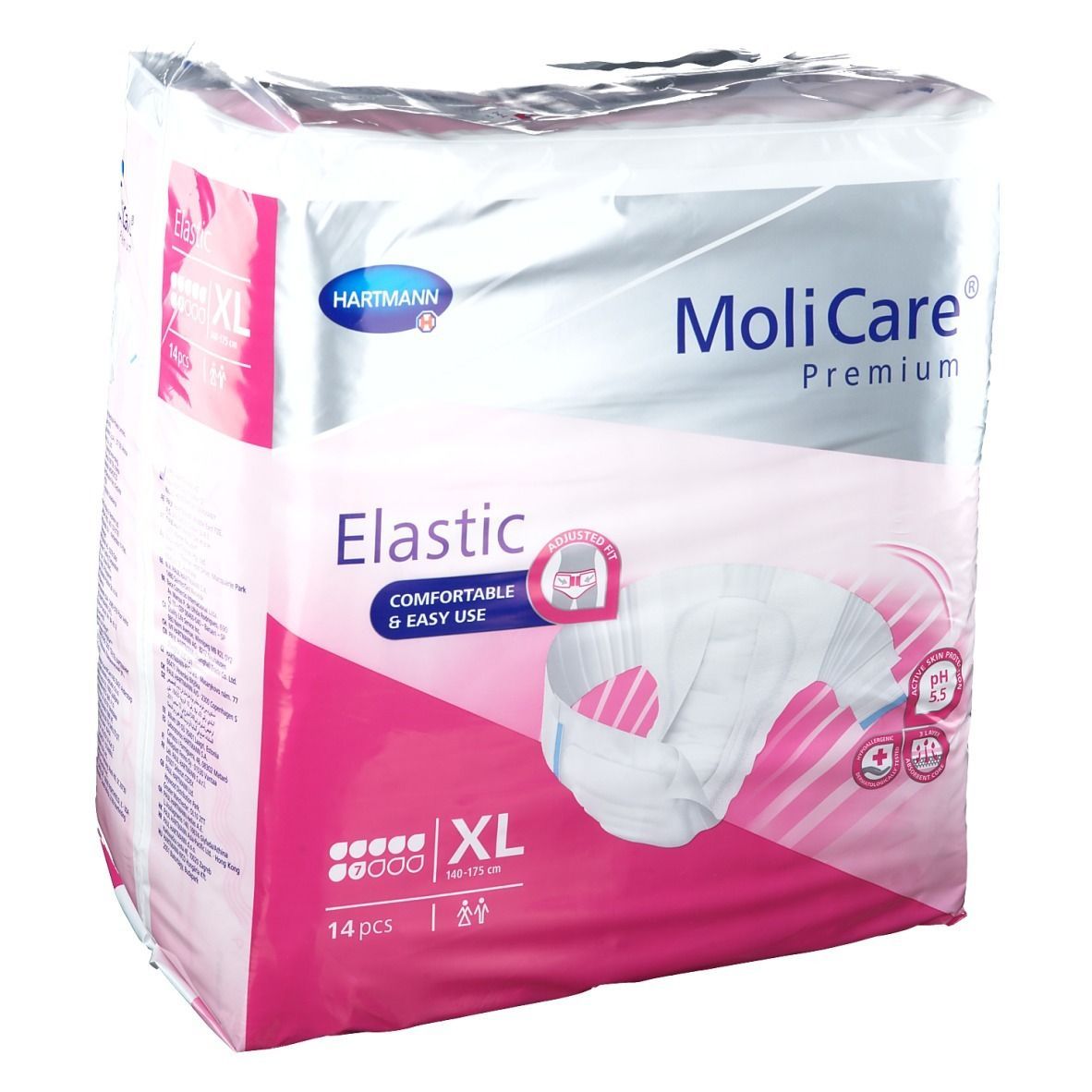 MoliCare Premium Elastic Slip 7 Tropfen Größe XL