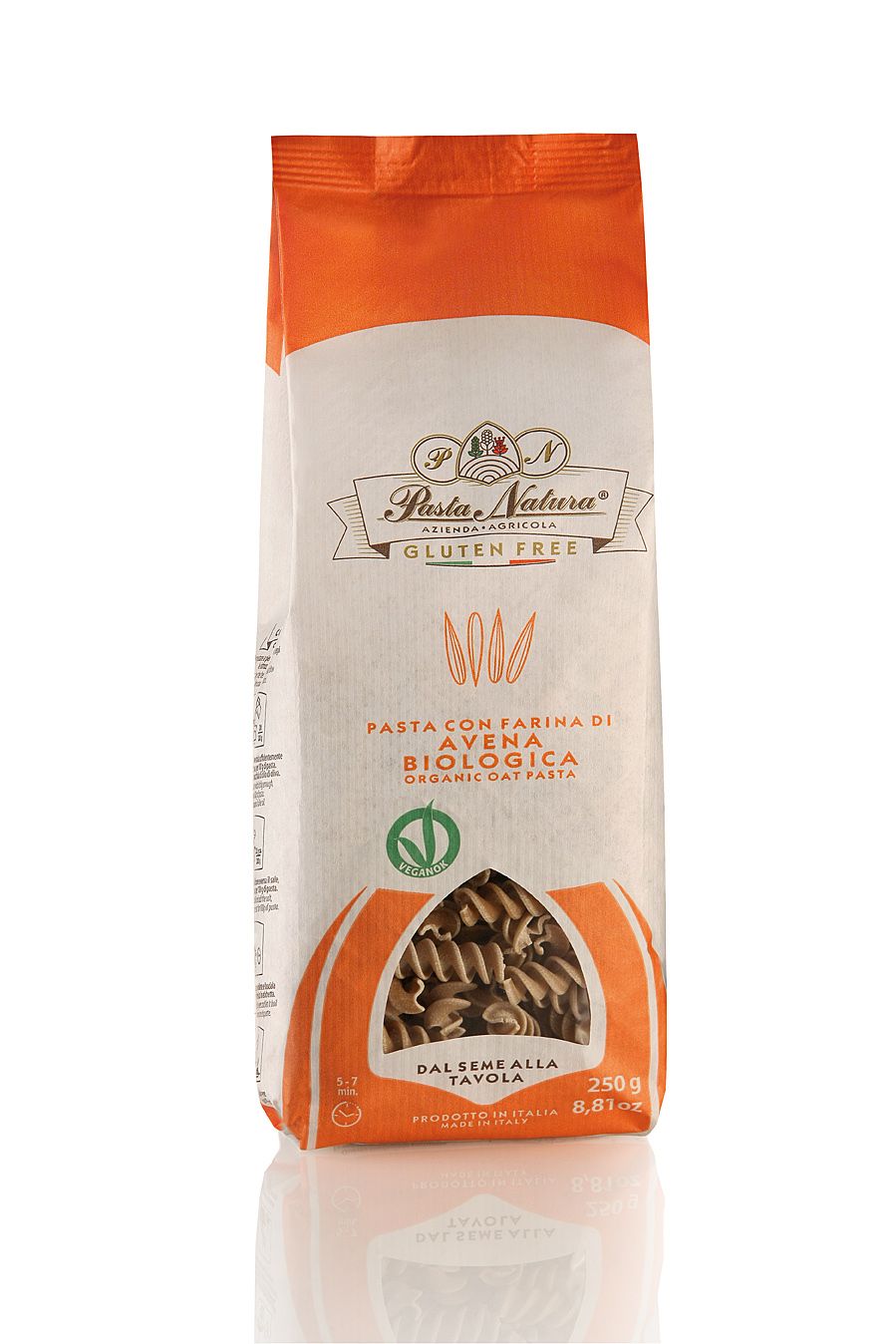 FUSILLI AVENA BIO 250G - Pasta Natura