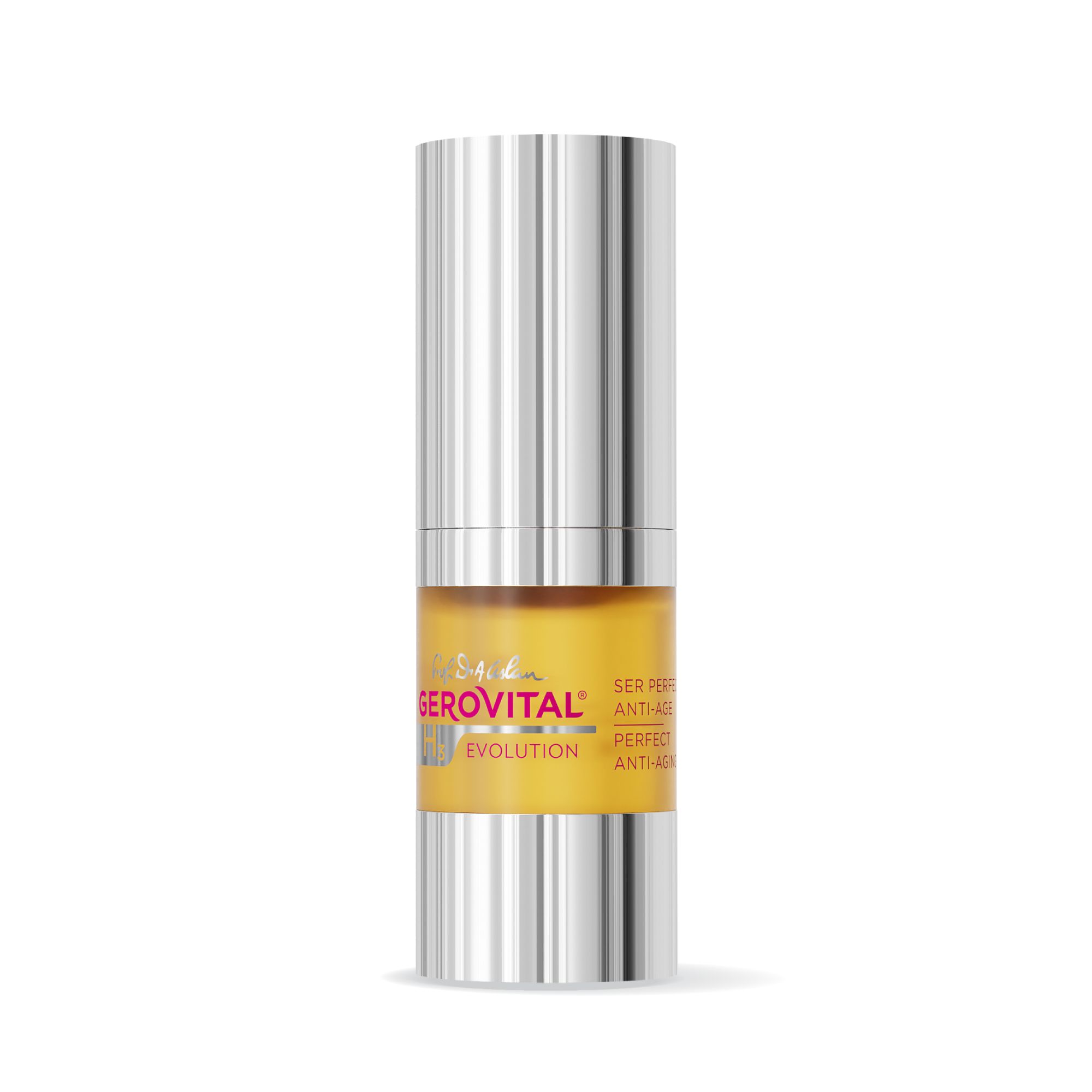 Gerovital Perfect Anti-Age Serum – Sofortige Strahlkraft, geglättete Falten, 15 ml