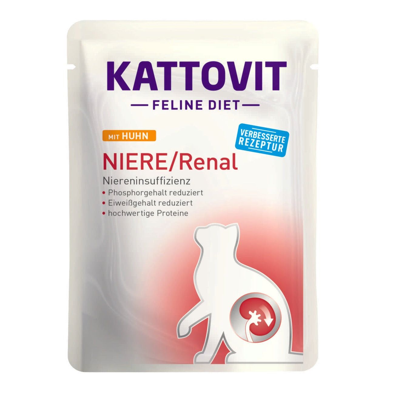 Kattovit - Feline Diet Pouchbeutel Niere/Renal 2,16 kg