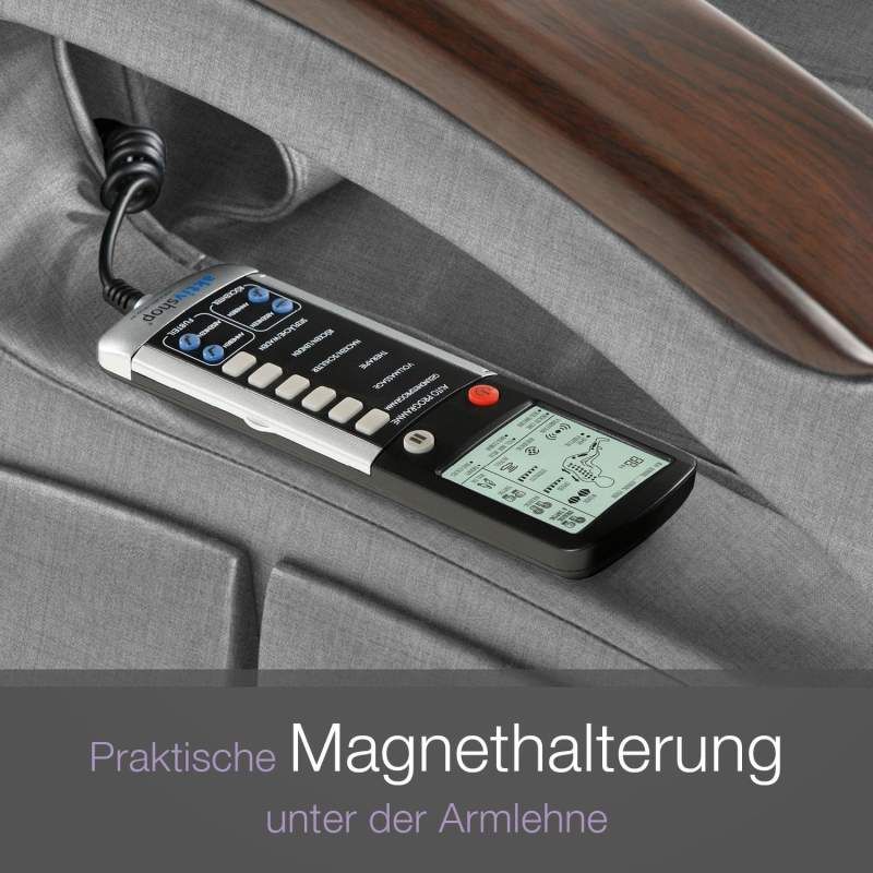 aktivshop Massagesessel mit elektrischer Aufstehhilfe, Wärmefunktion & 6 Massageprogramme bis 180 kg