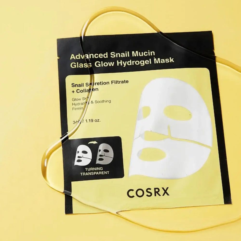 Advanced Snail Mucin Glass Glow Hydrogel Mask